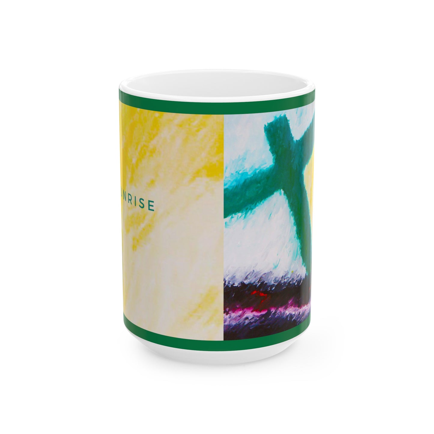 “Sunrise - Inspirational Coffee Mugs – Cross Art (11oz, 15oz)"