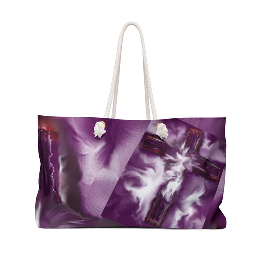 "Tears Of An Angel - Cross Art Tote Bag – Prayer Gifts"