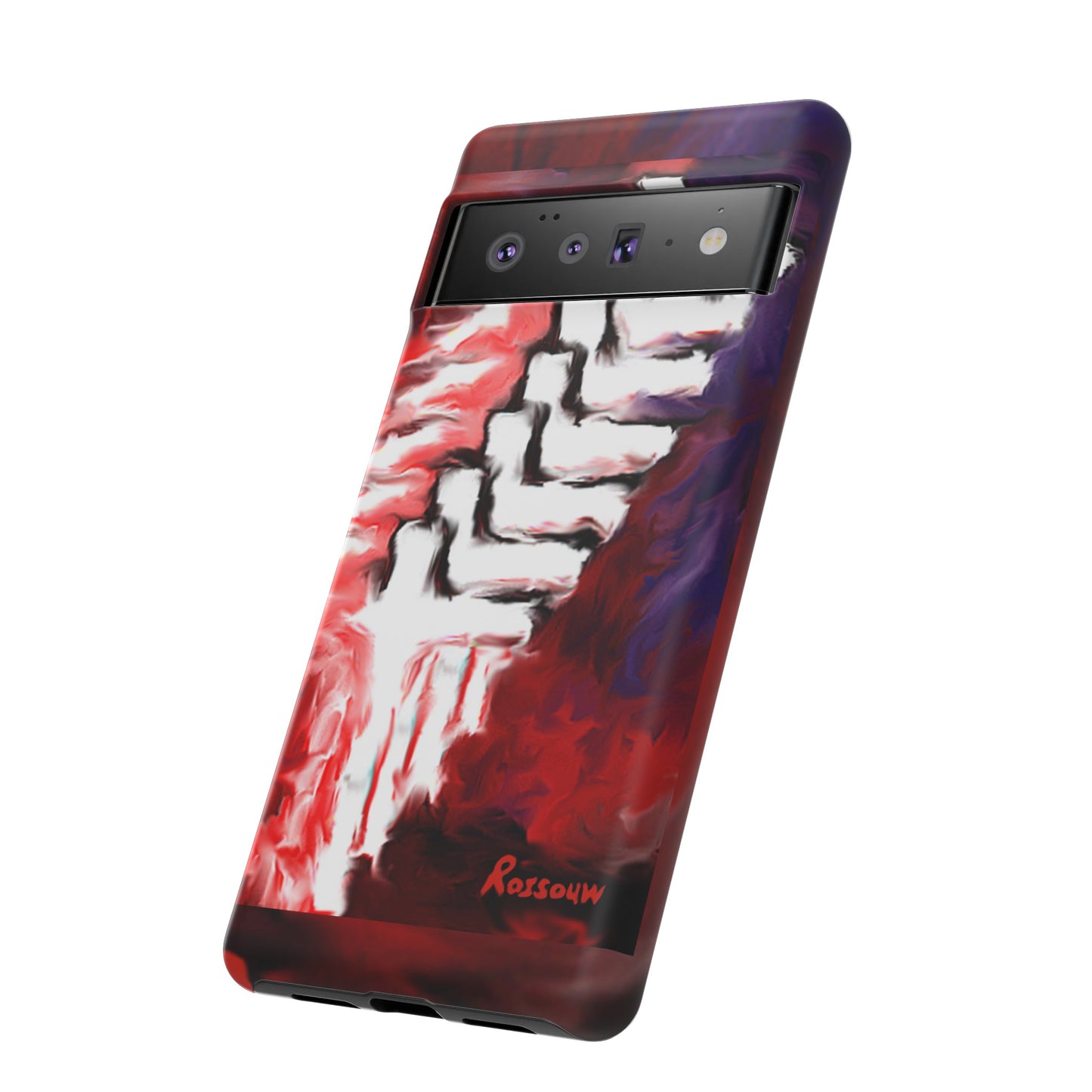 "Beyond The Shadows - Cross Phone Case With Dual Layer Protection"