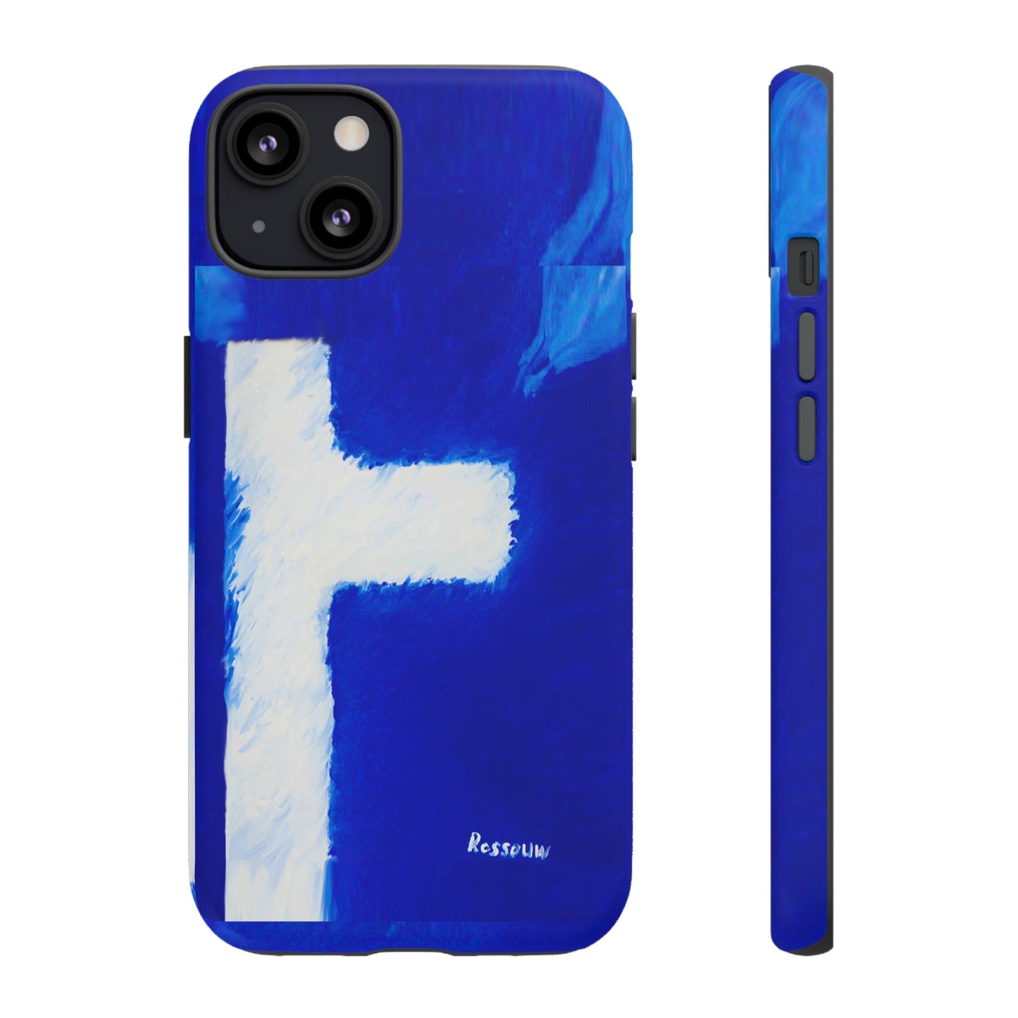 "Shadow Self - Premium Dual Layer Phone Case - Divine Cross"