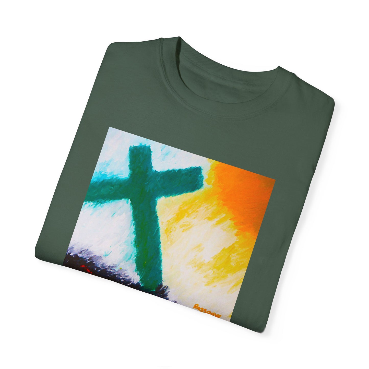 “Sunrise - Spiritual Art Unisex Dyed T-Shirt – Comfort Colors 1717"