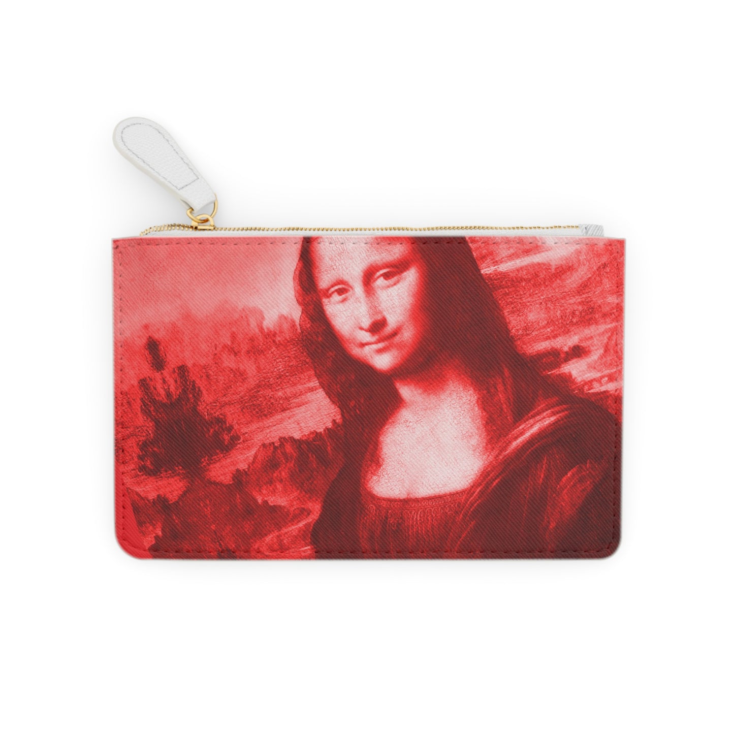 Mona Lisa (Red) Mini Clutch Bag: Fashion Flair