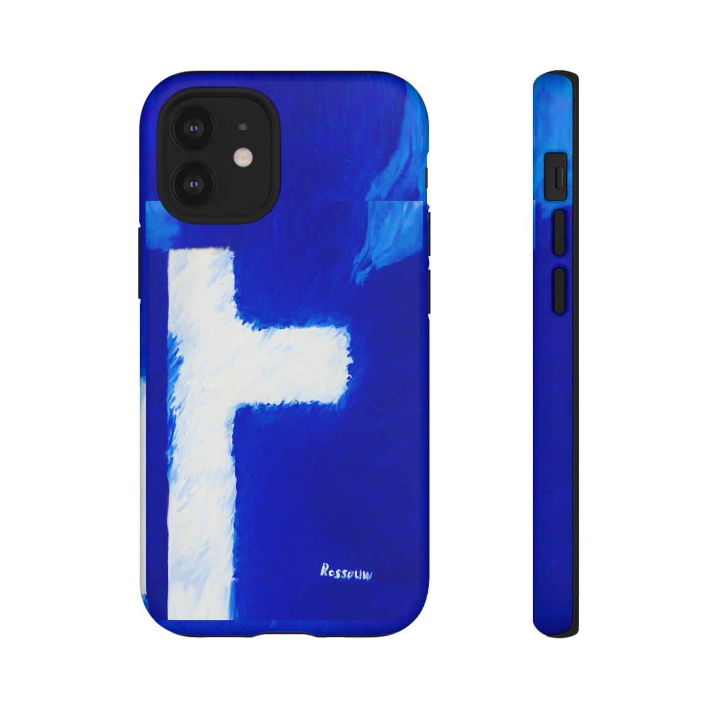 "Shadow Self - Premium Dual Layer Phone Case - Divine Cross"