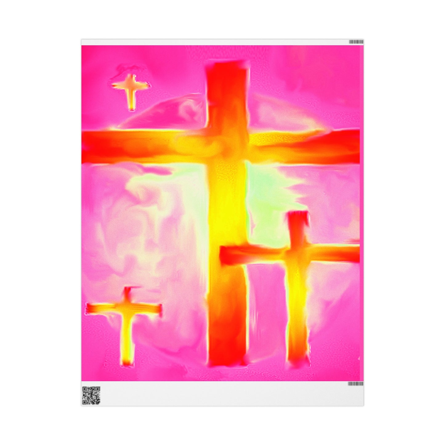 “Dream Visions (Pink) - Religious Gifts - Wrapping Paper"