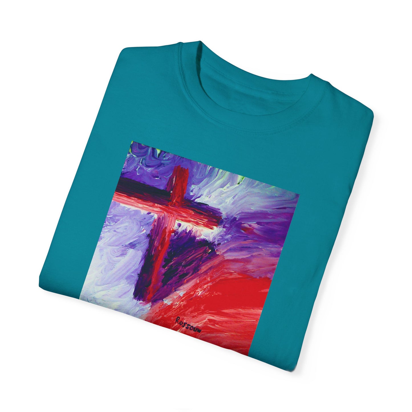 “Candy Skies - Spiritual Art Unisex Dyed T-Shirt – Comfort Colors 1717"