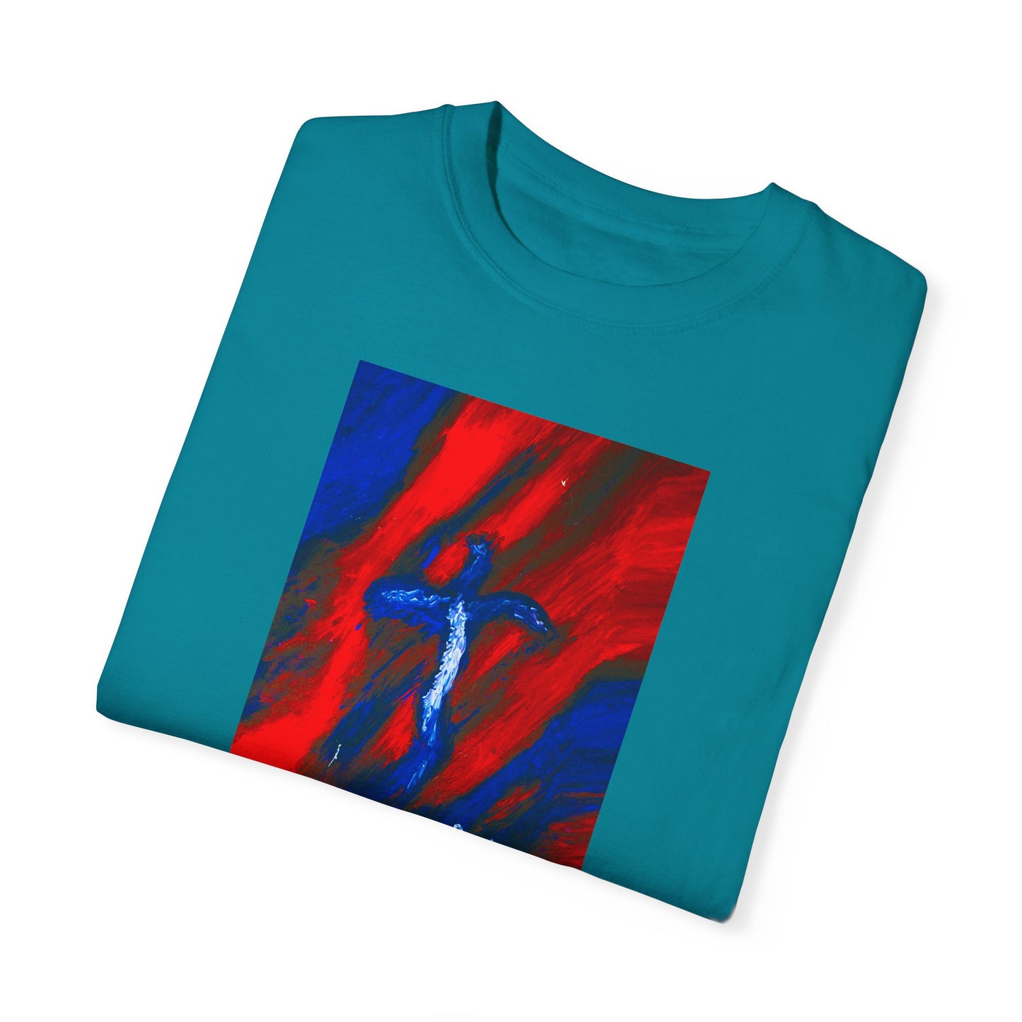 “Shadow Dancer - Spiritual Art Unisex Dyed T-Shirt – Comfort Colors 1717"