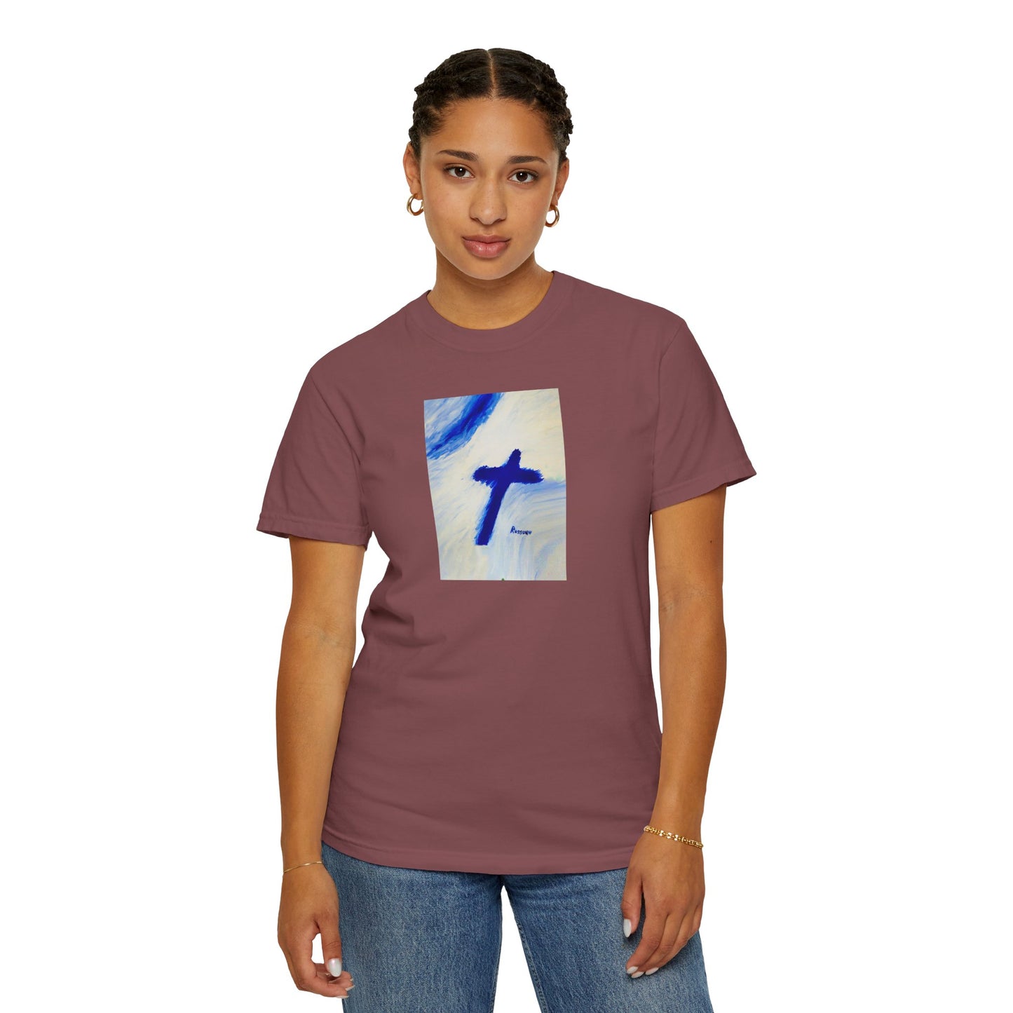 “Songbird - Spiritual Art Unisex Dyed T-Shirt – Comfort Colors 1717"