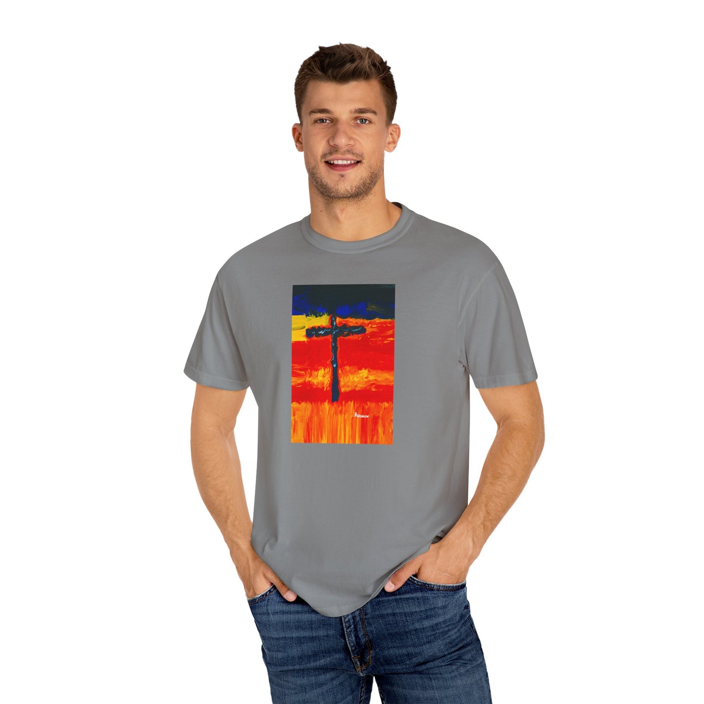 “Rainbow Warrior - Spiritual Art Unisex Dyed T-Shirt – Comfort Colors 1717"