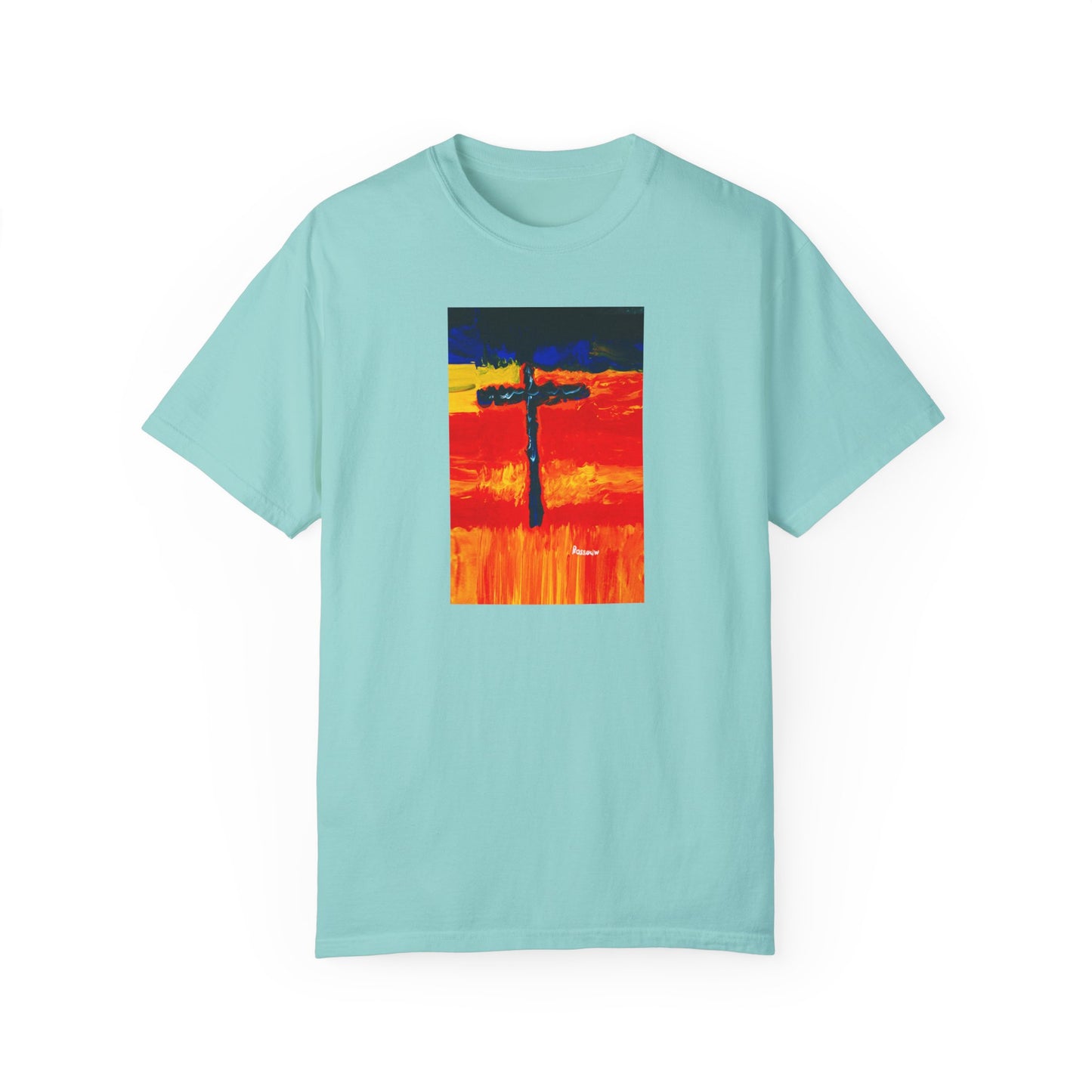 “Rainbow Warrior - Spiritual Art Unisex Dyed T-Shirt – Comfort Colors 1717"