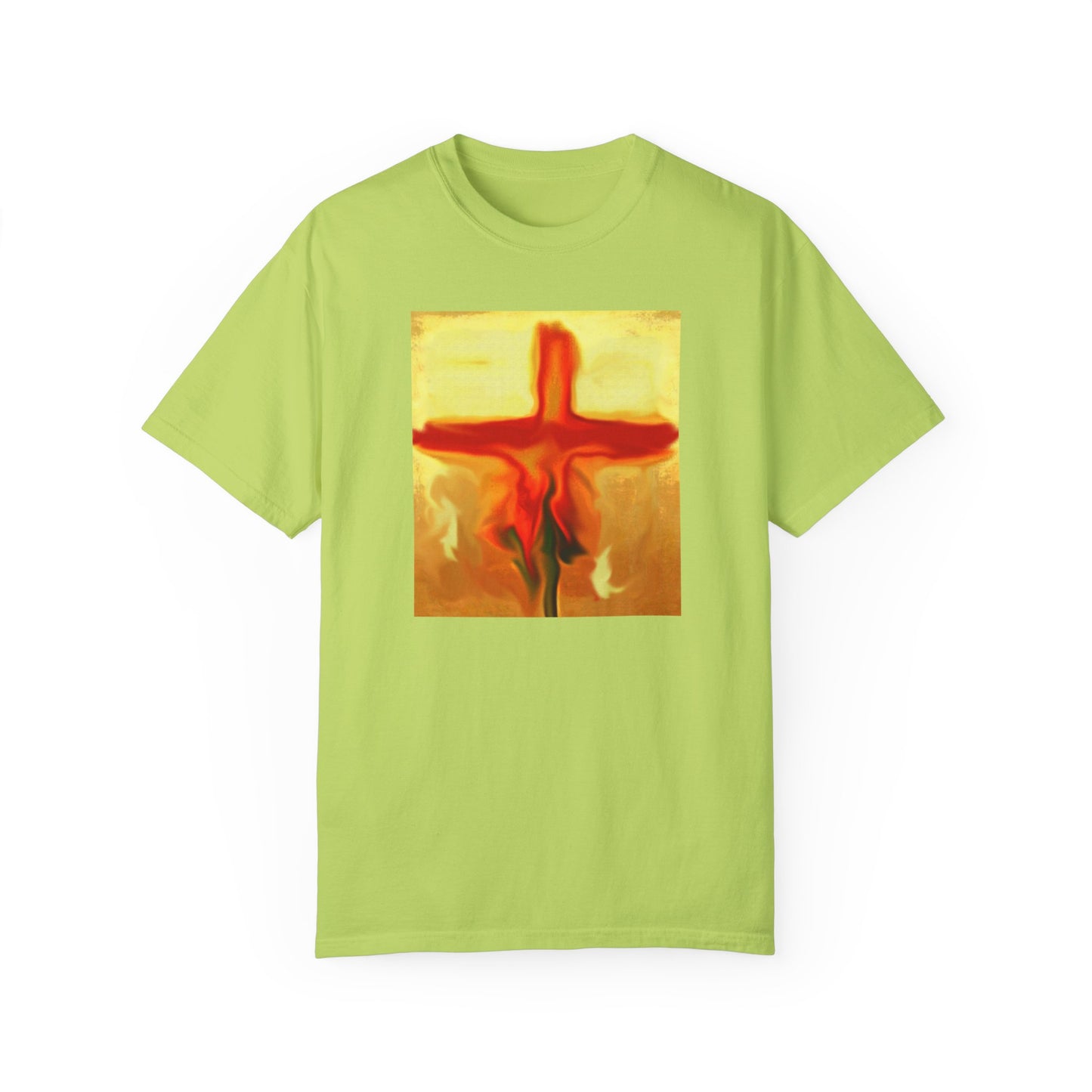 “Rose Petals - Spiritual Art Unisex Dyed T-Shirt – Comfort Colors 1717"