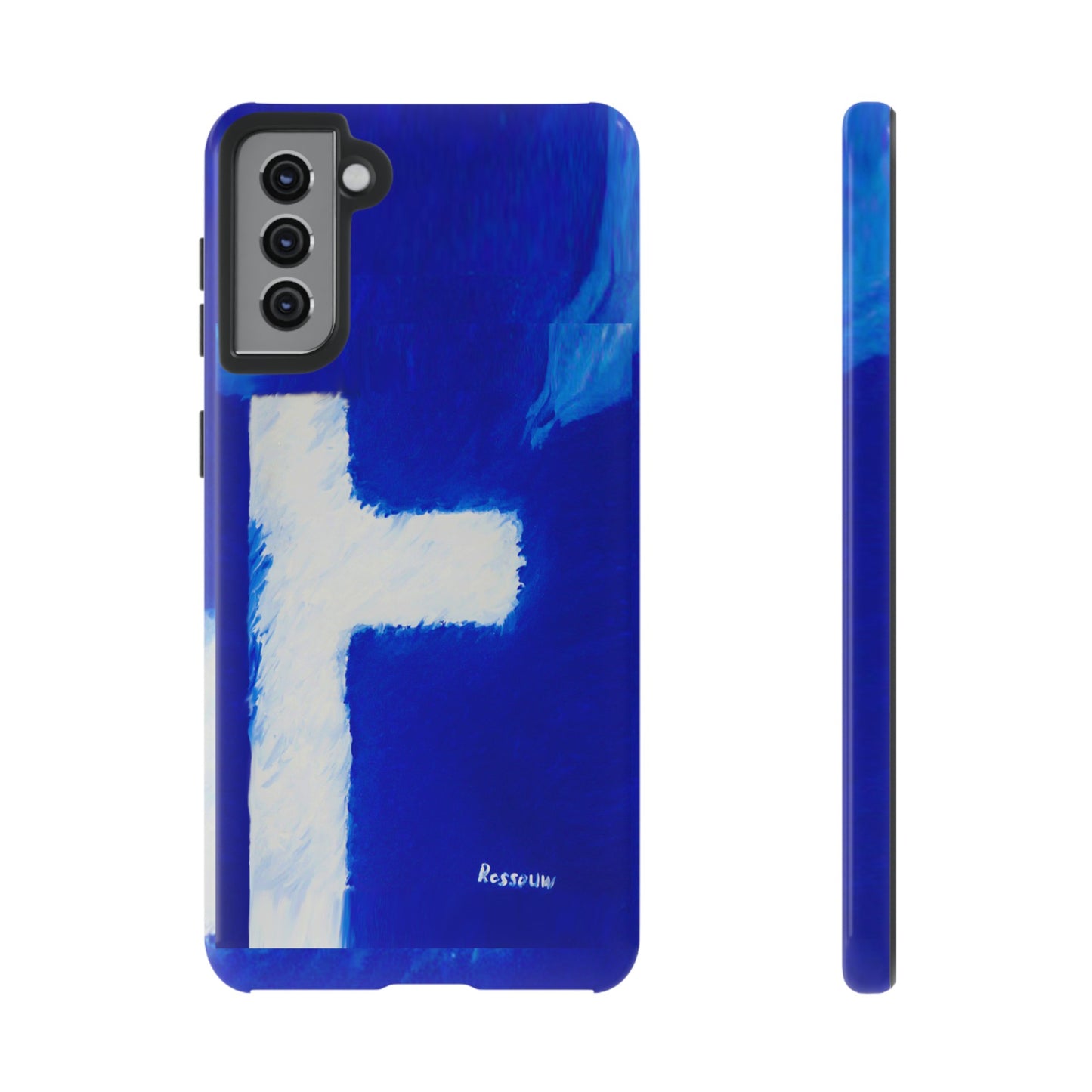 "Shadow Self - Premium Dual Layer Phone Case - Divine Cross"