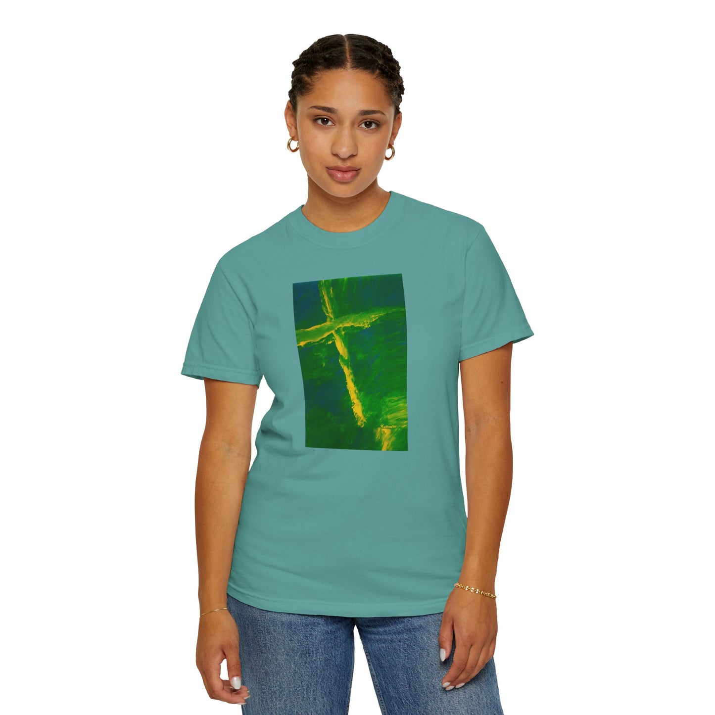 light Of The Heart - Unisex Art T-Shirt – Comfort Colors 1717