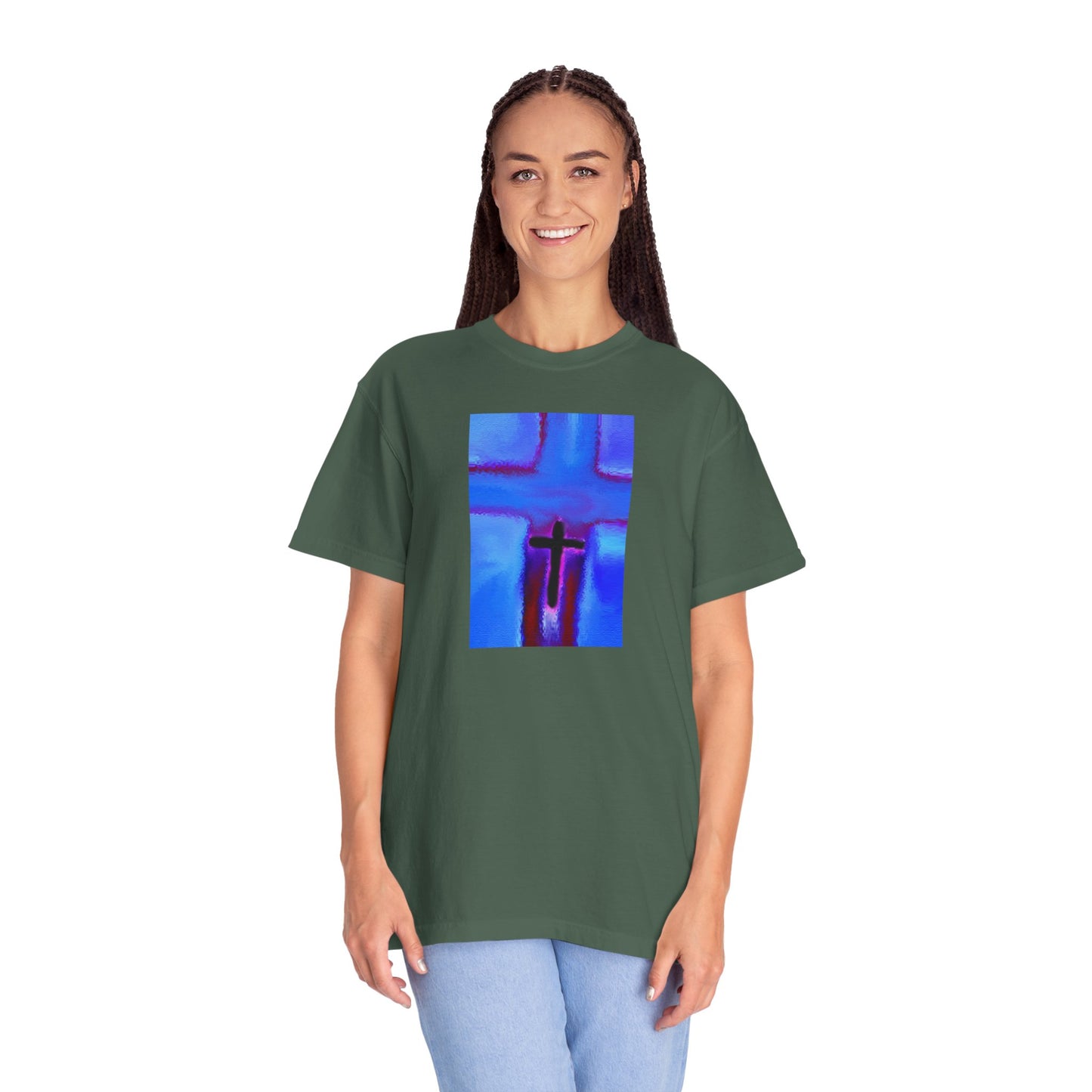 “Take Flight - Spiritual Art Unisex Dyed T-Shirt – Comfort Colors 1717"