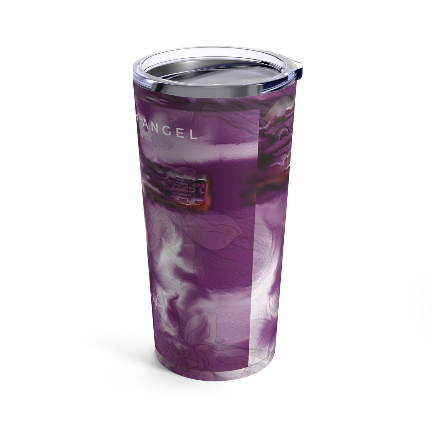 "Tears Of An Angel - Divine Cross Insulated Stainless Steel Mug”