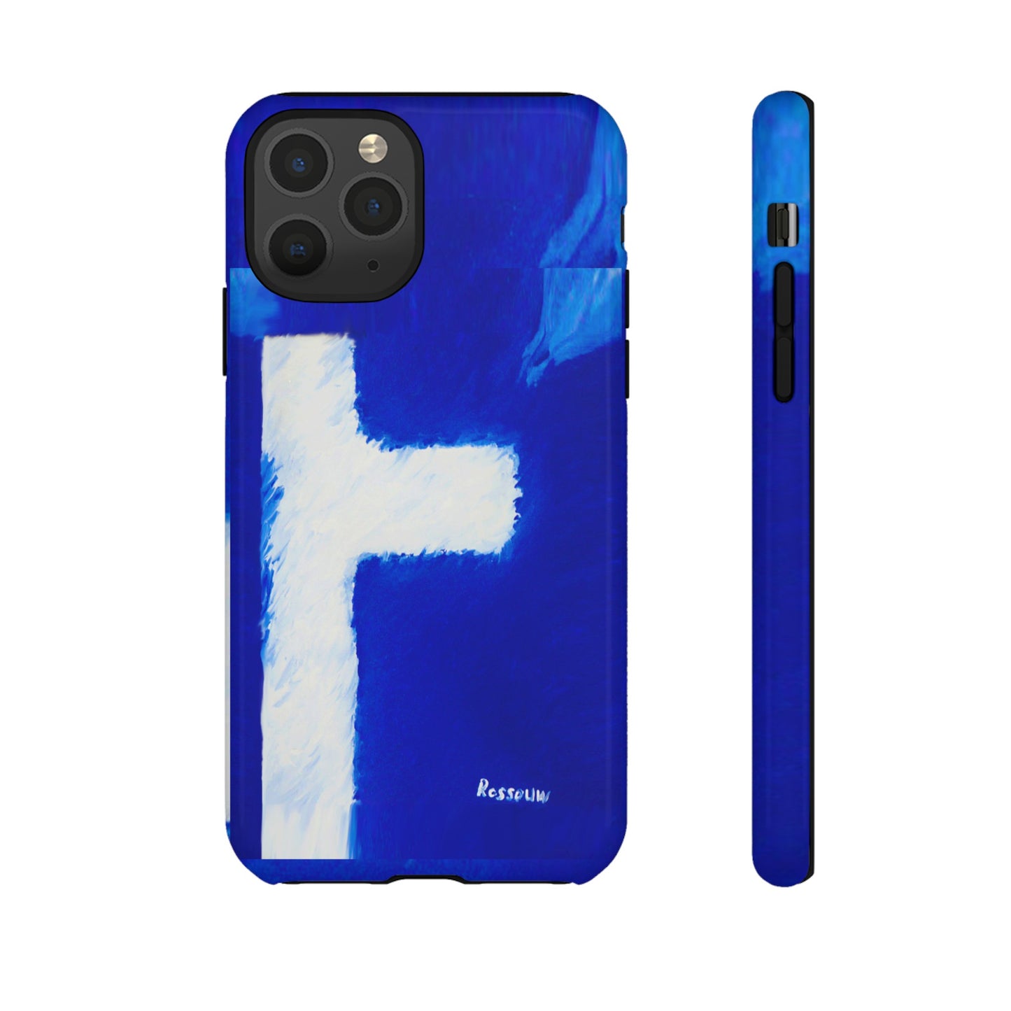 "Shadow Self - Premium Dual Layer Phone Case - Divine Cross"