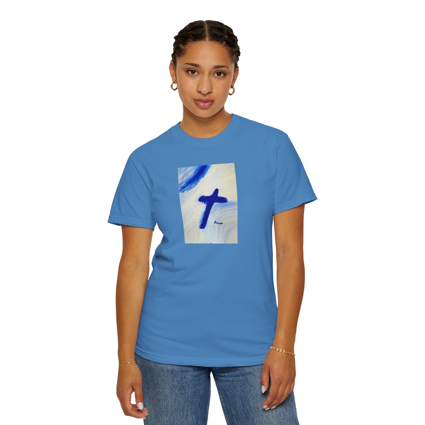 “Songbird - Spiritual Art Unisex Dyed T-Shirt – Comfort Colors 1717"