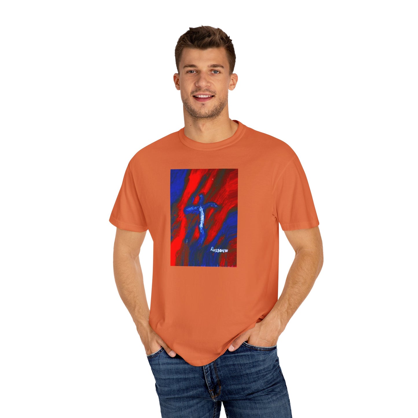 “Shadow Dancer - Spiritual Art Unisex Dyed T-Shirt – Comfort Colors 1717"