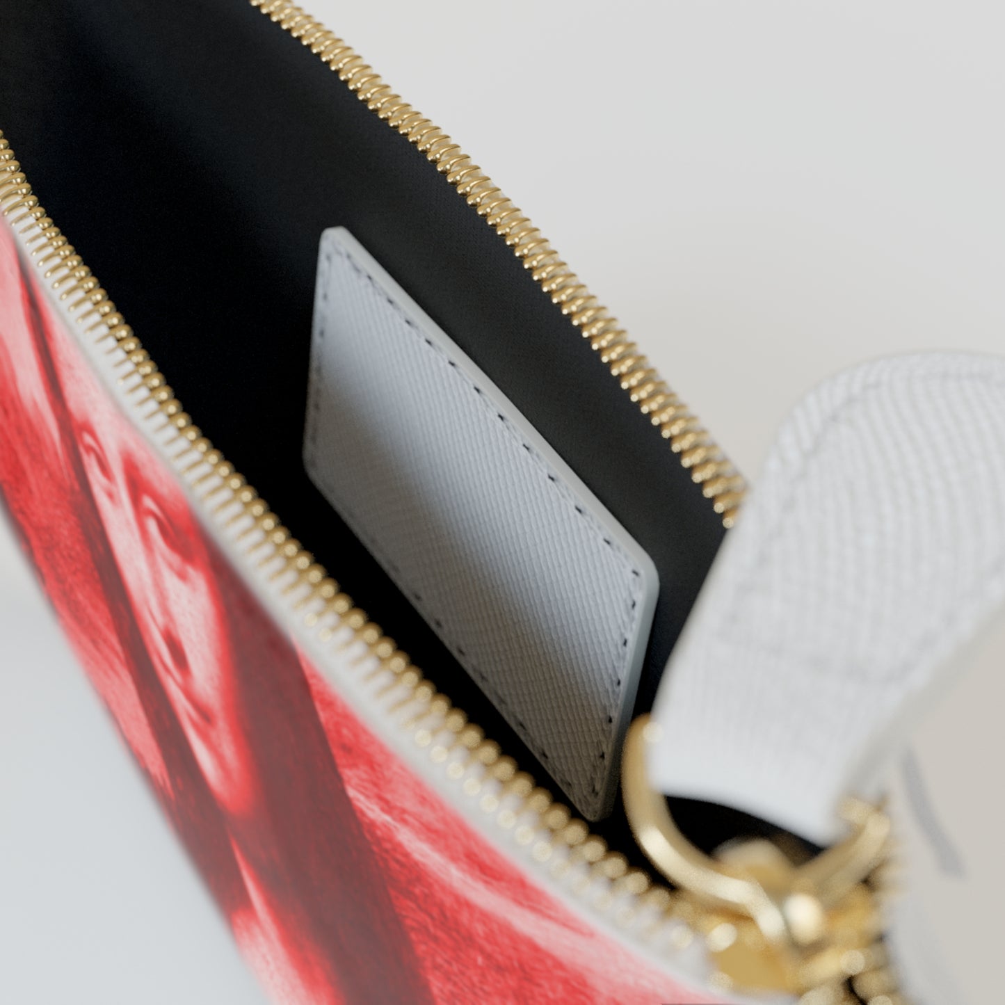 Mona Lisa (Red) Mini Clutch Bag: Fashion Flair