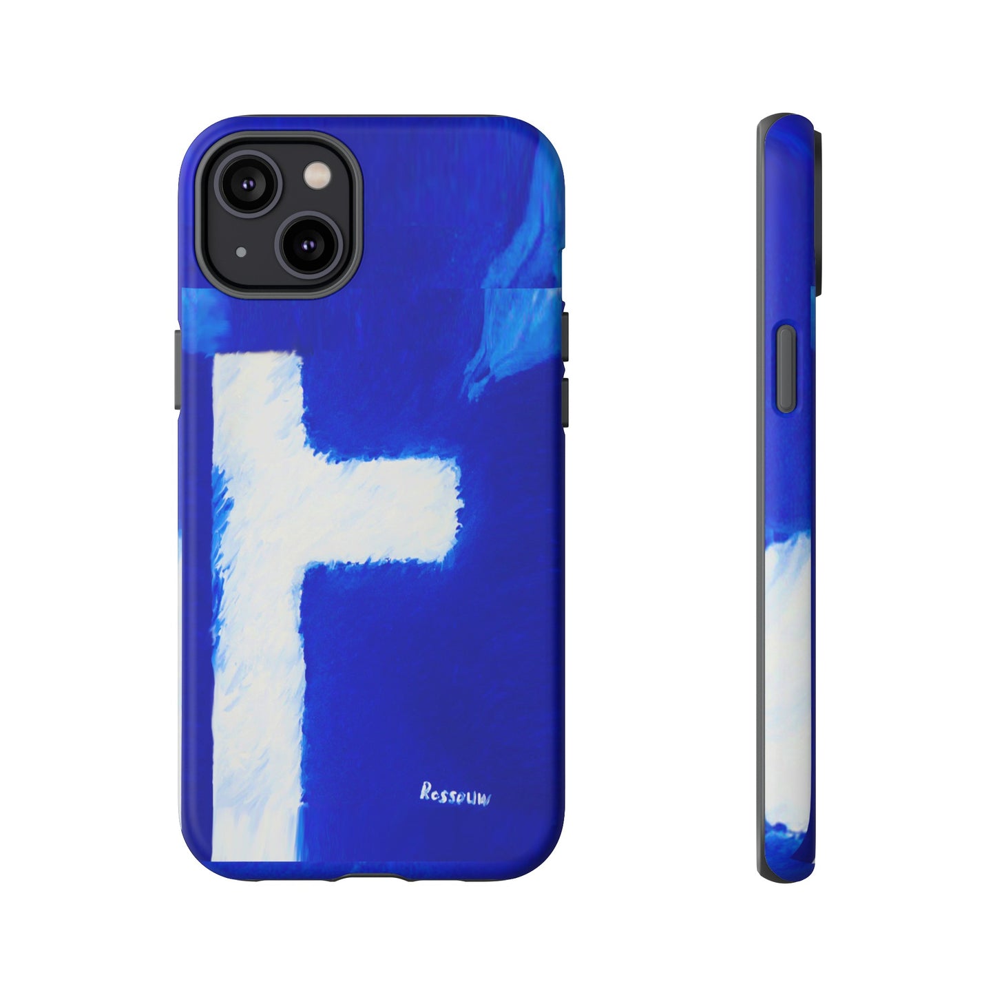 "Shadow Self - Premium Dual Layer Phone Case - Divine Cross"