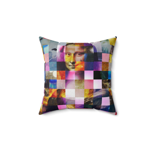 Spun Polyester Square Pillow