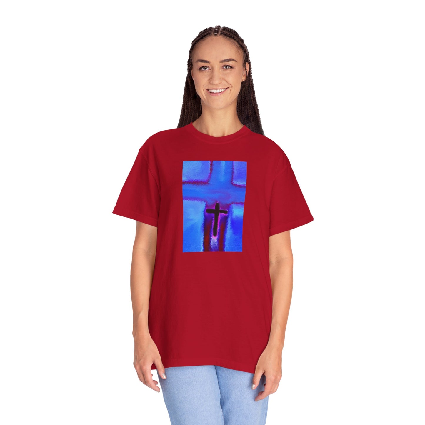 “Take Flight - Spiritual Art Unisex Dyed T-Shirt – Comfort Colors 1717"