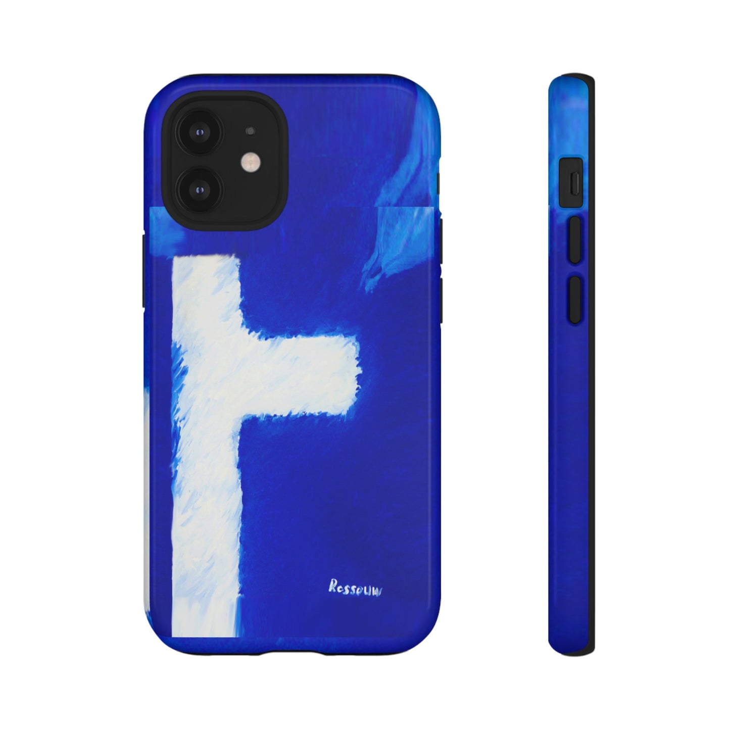 "Shadow Self - Premium Dual Layer Phone Case - Divine Cross"