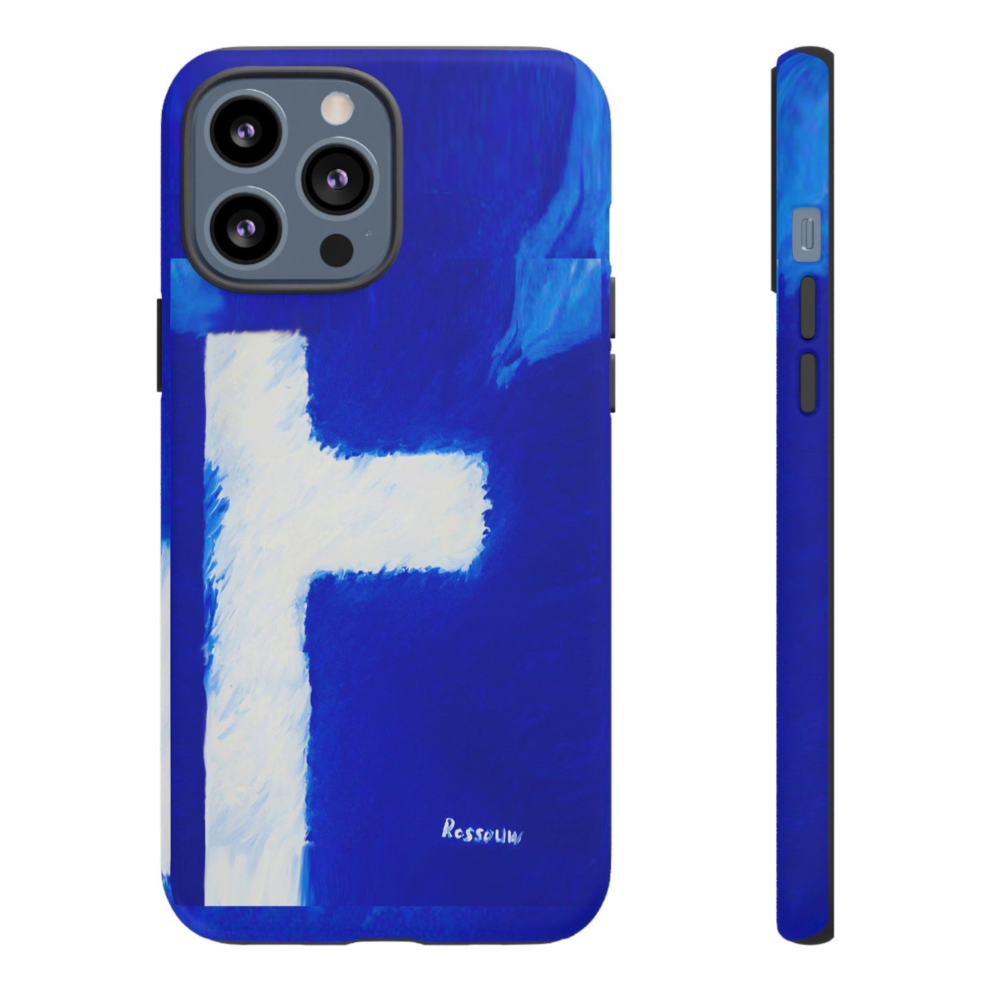 "Shadow Self - Premium Dual Layer Phone Case - Divine Cross"