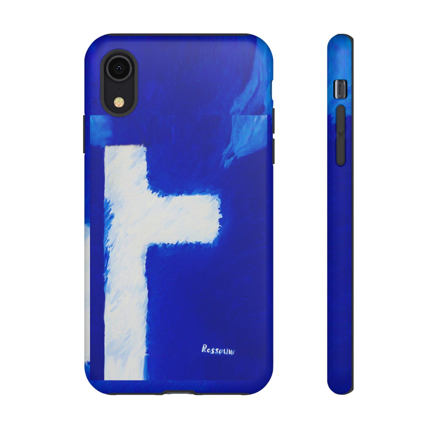 "Shadow Self - Premium Dual Layer Phone Case - Divine Cross"