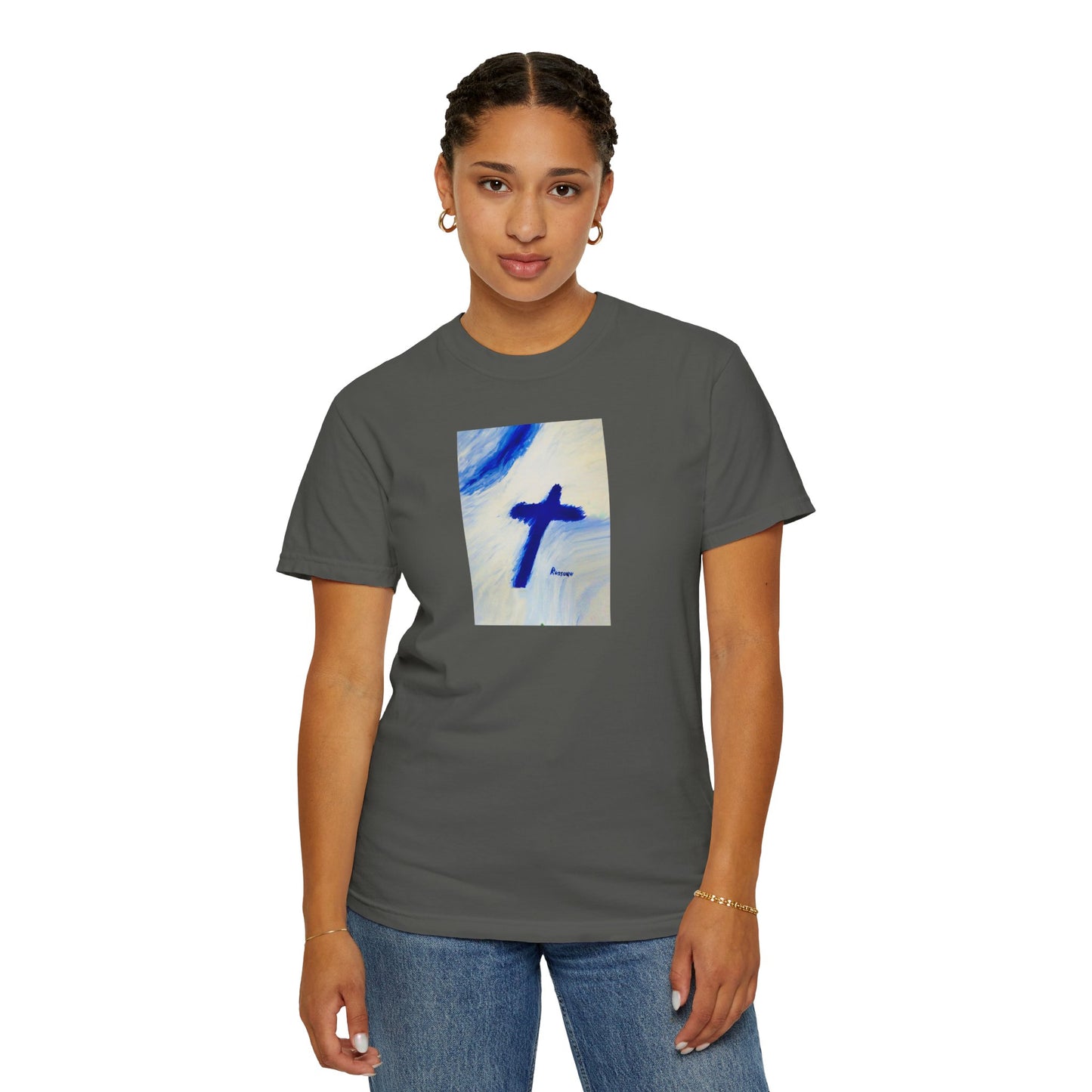 “Songbird - Spiritual Art Unisex Dyed T-Shirt – Comfort Colors 1717"