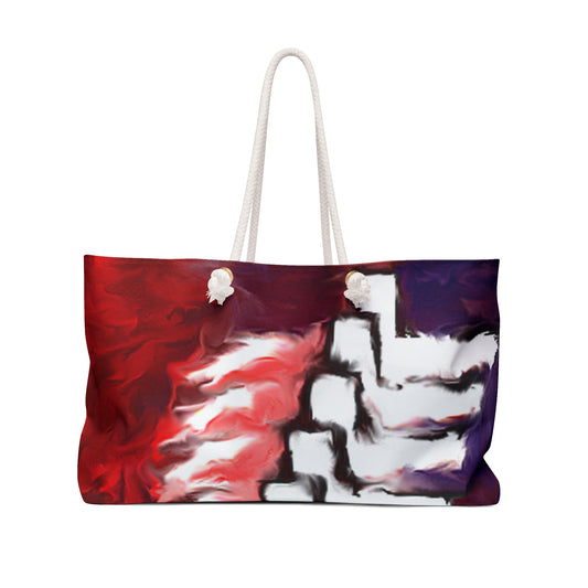 "Above The Light - Inspirational Weekender Tote Bag"