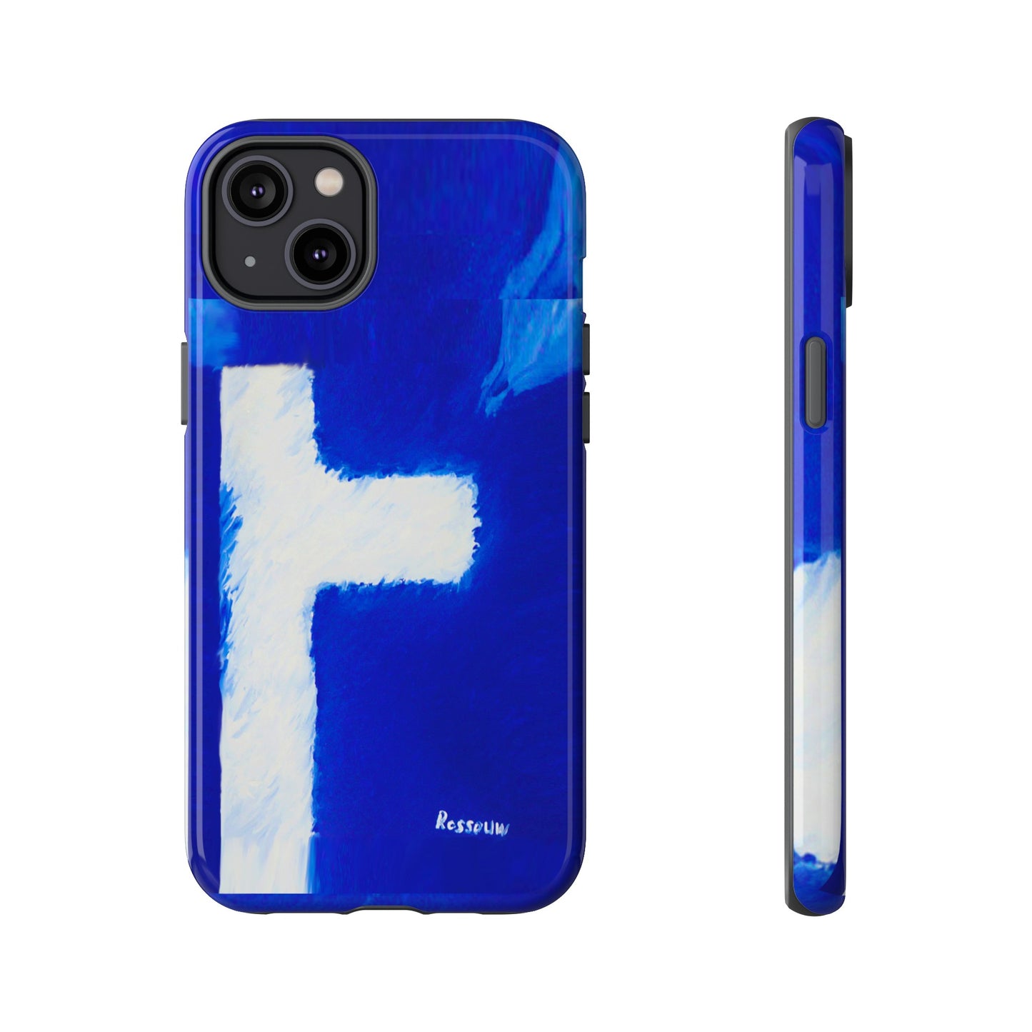 "Shadow Self - Premium Dual Layer Phone Case - Divine Cross"