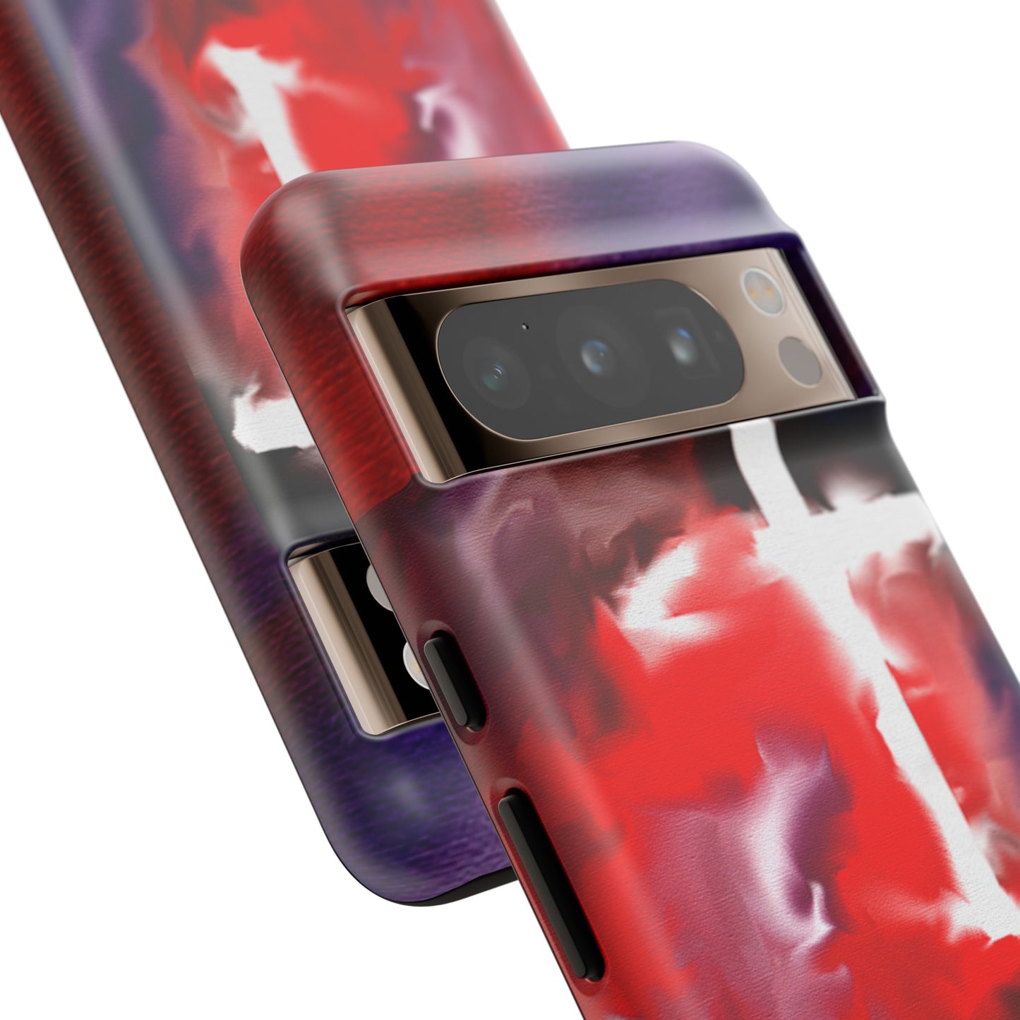 "Above The Light - Cross Art Protective Phone Case"