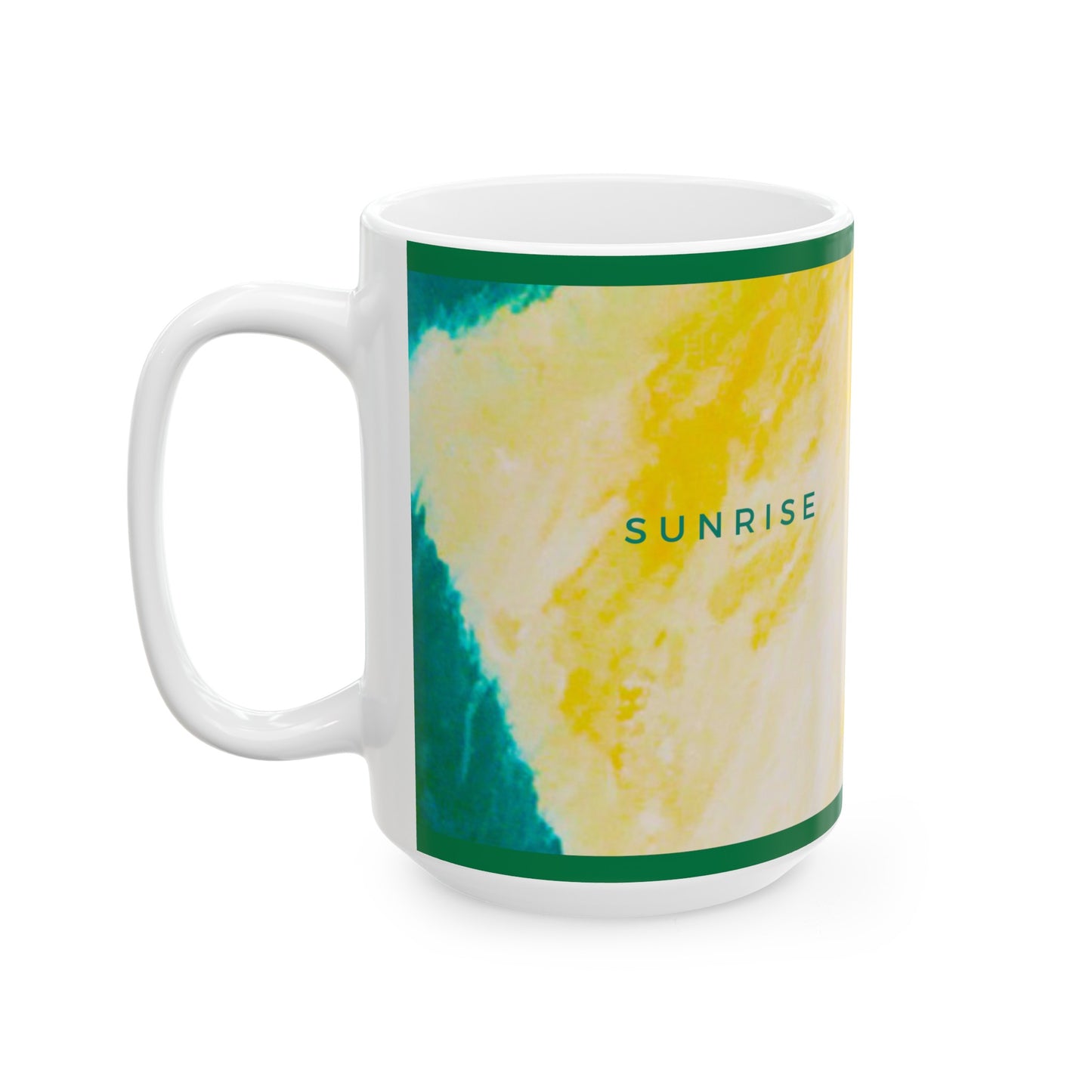 “Sunrise - Inspirational Coffee Mugs – Cross Art (11oz, 15oz)"