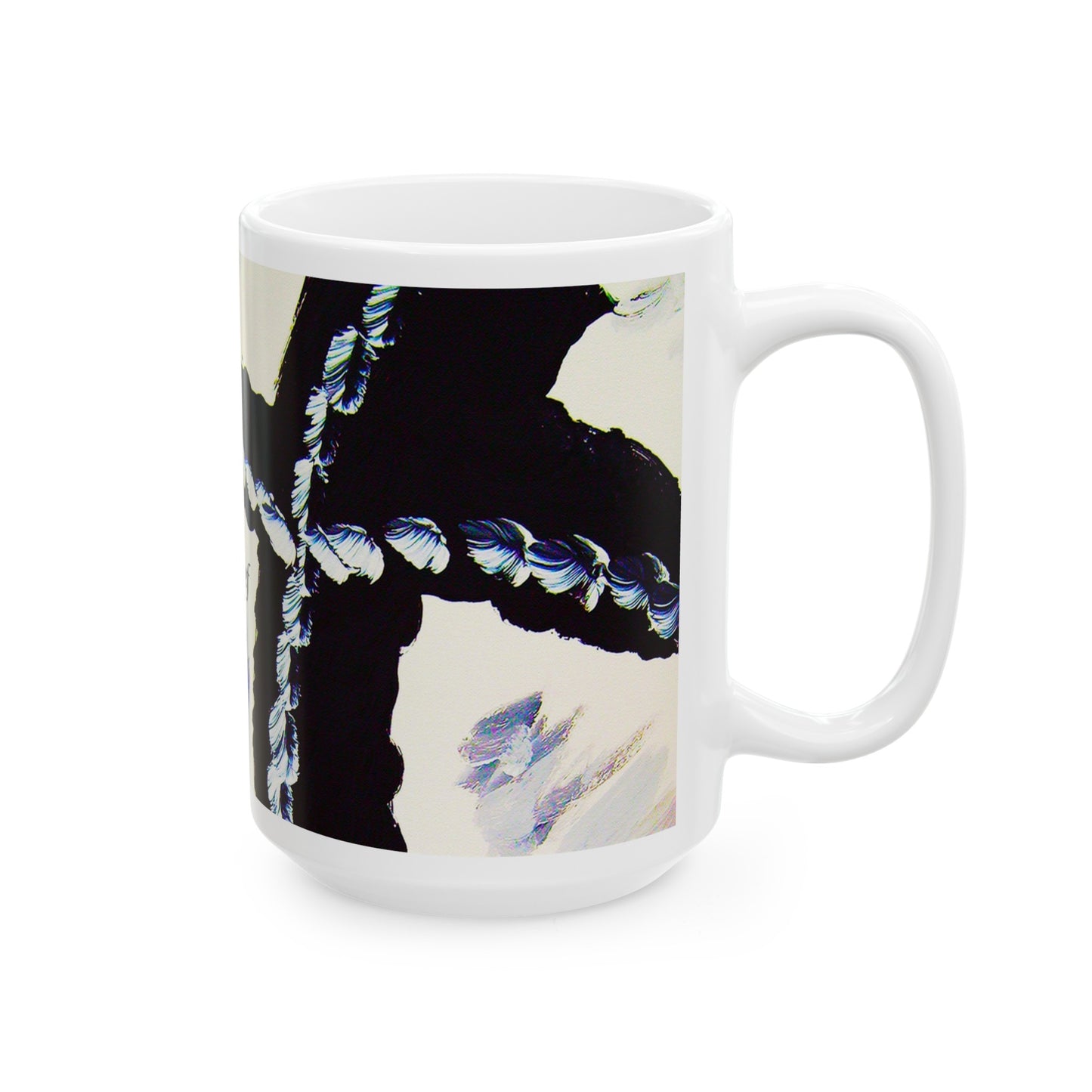 Tribal Chief - Inspirational Cross Art Ceramic Mugs – Start Your Day Right