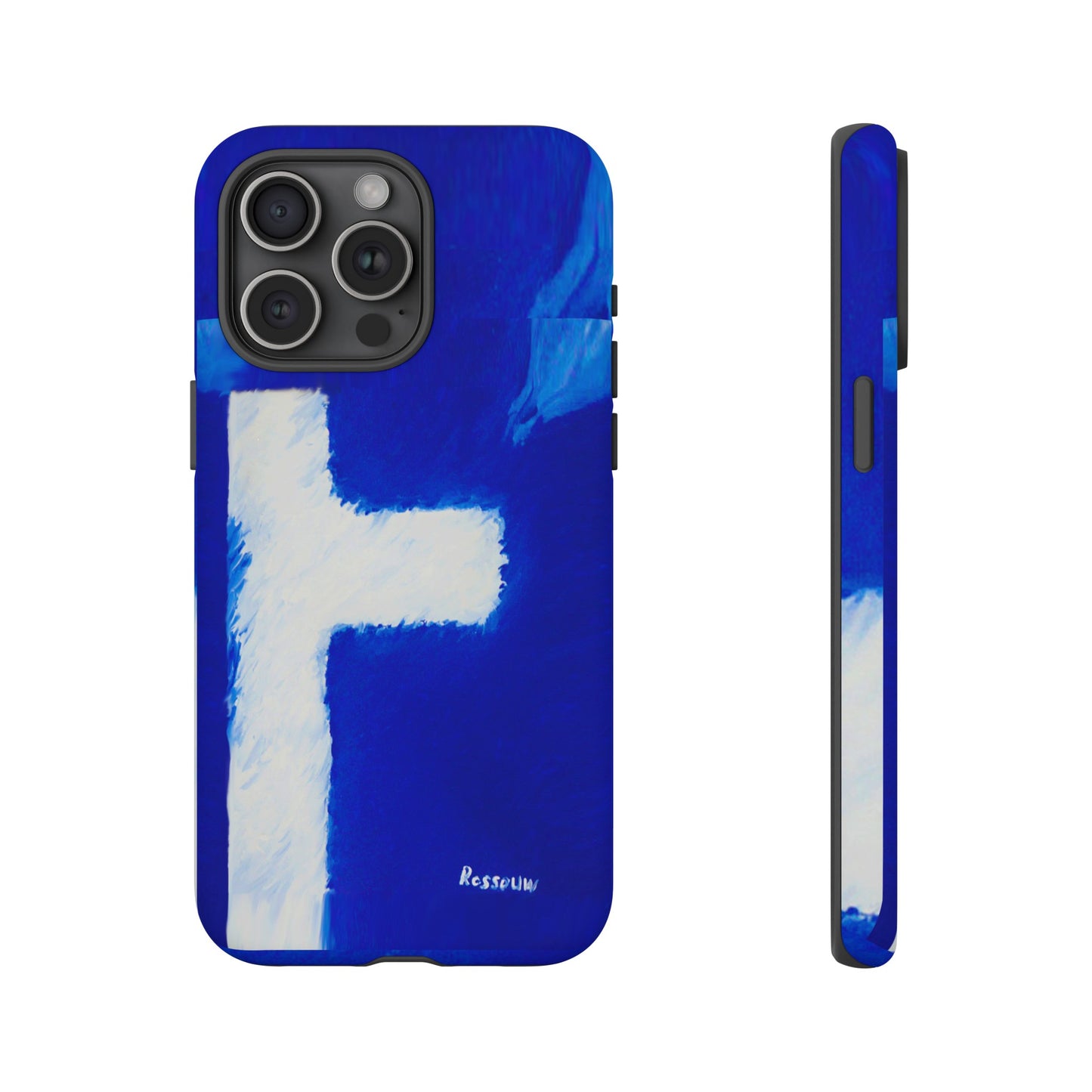 "Shadow Self - Premium Dual Layer Phone Case - Divine Cross"