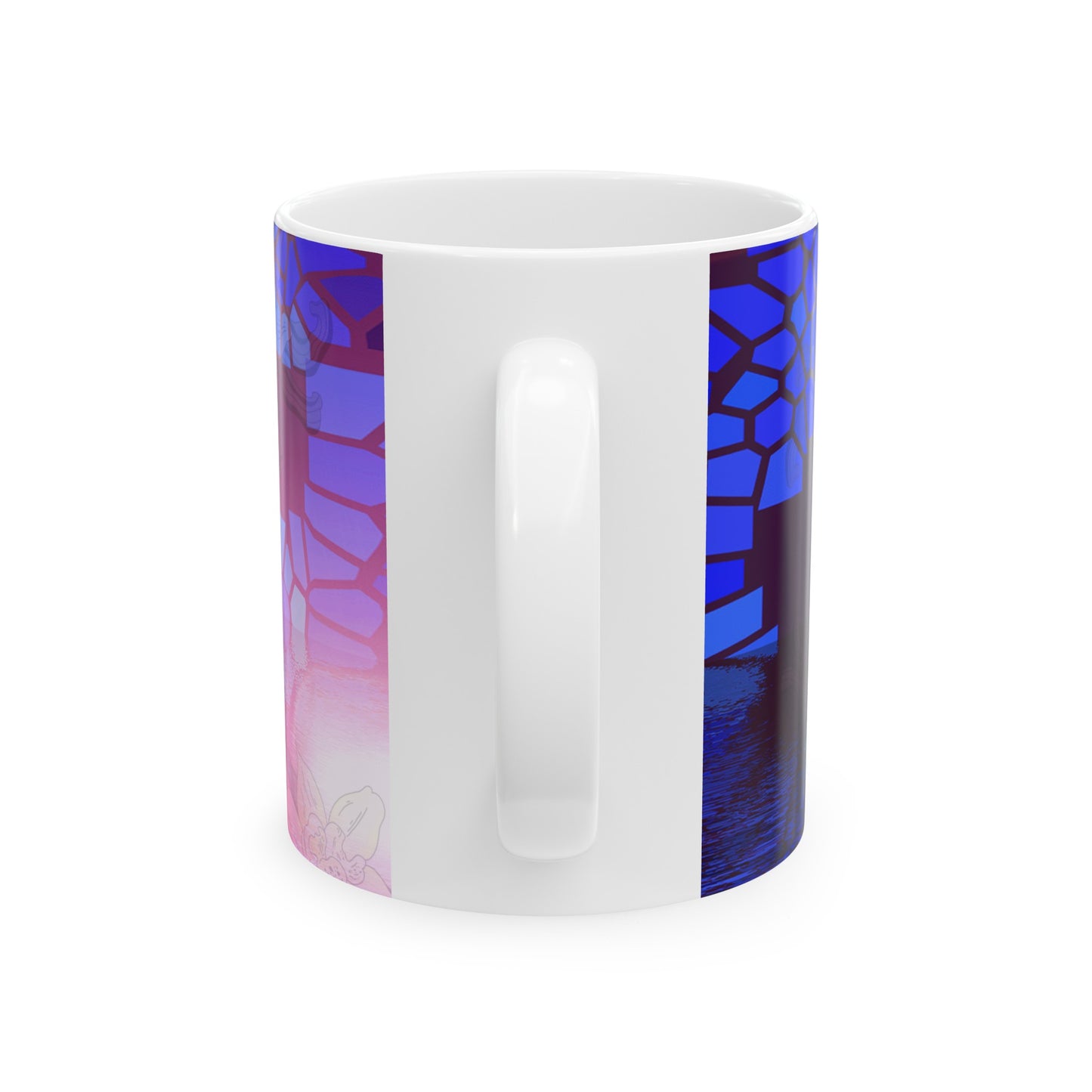 “Reflections - Inspirational Coffee Mugs – Cross Art (11oz, 15oz)"