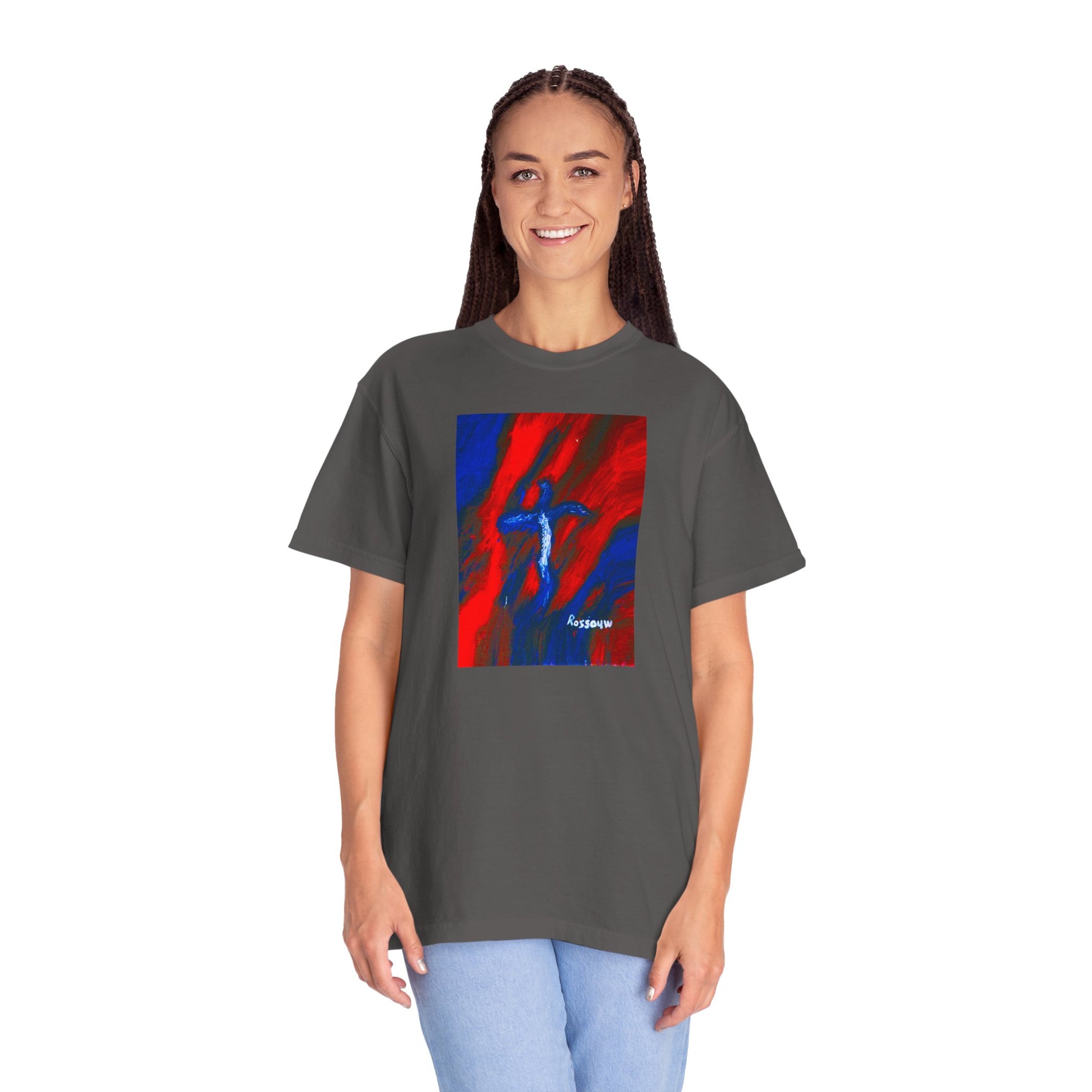 Shadow Dancer - Spiritual Art Unisex Dyed T-Shirt – Comfort Colors