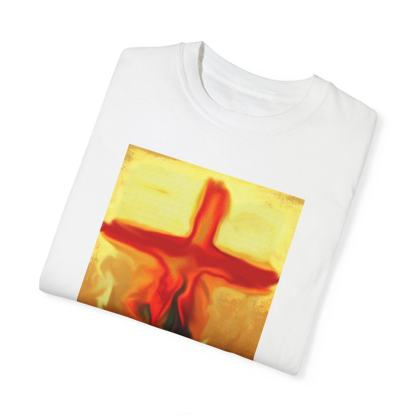 “Rose Petals - Spiritual Art Unisex Dyed T-Shirt – Comfort Colors 1717"