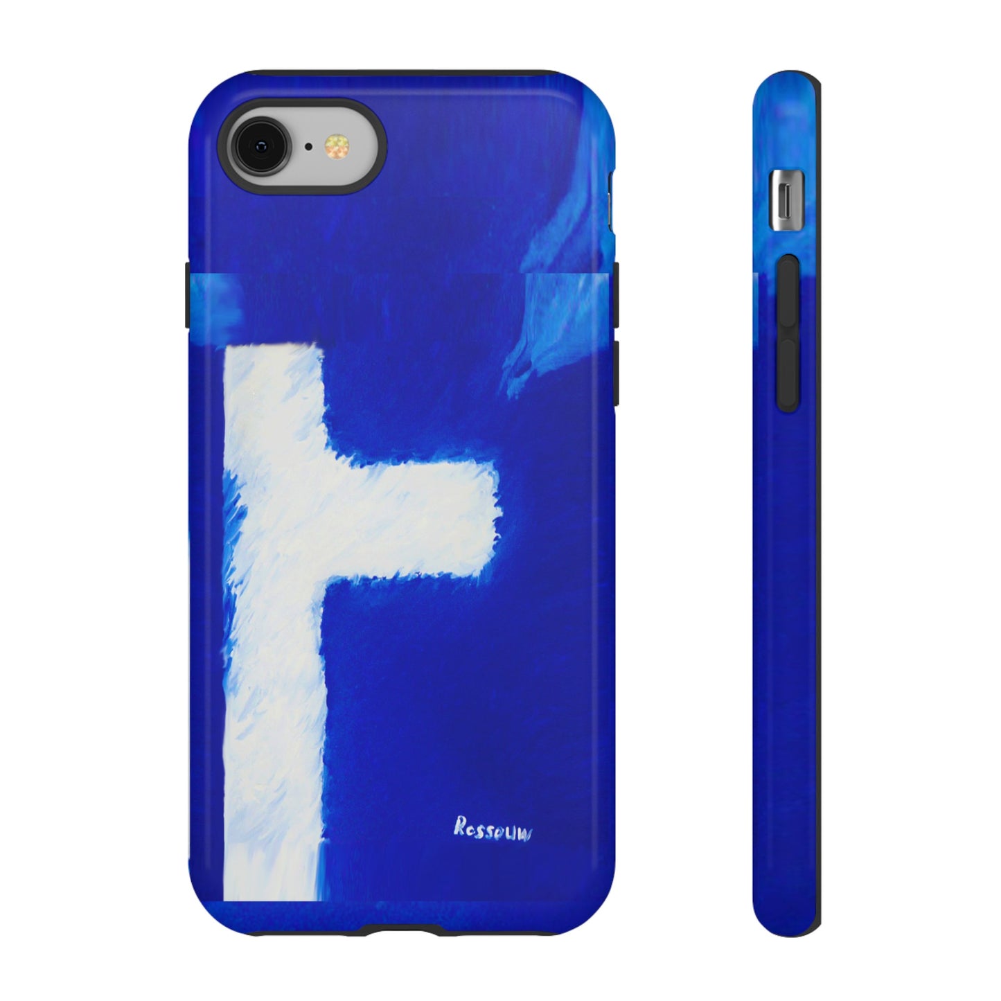 "Shadow Self - Premium Dual Layer Phone Case - Divine Cross"