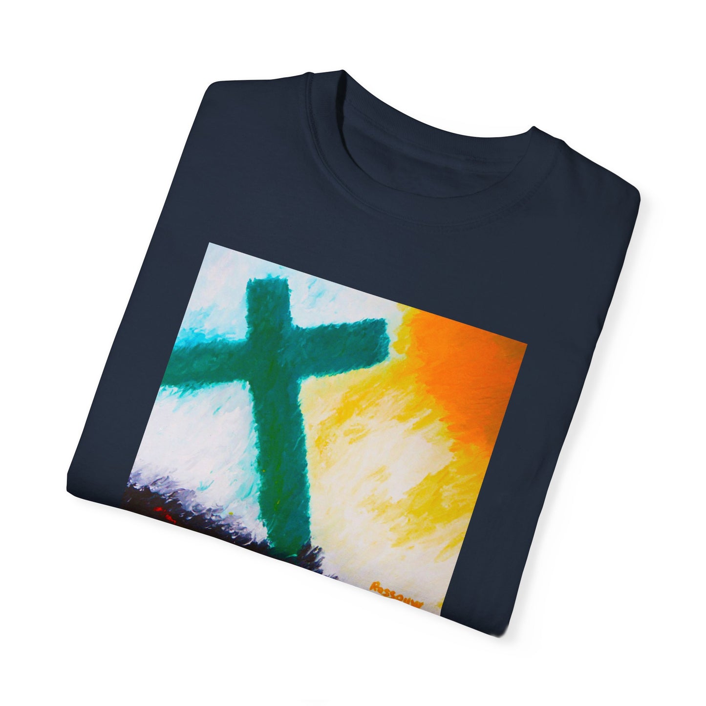 “Sunrise - Spiritual Art Unisex Dyed T-Shirt – Comfort Colors 1717"