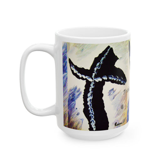 Tribal Chief - Inspirational Cross Art Ceramic Mugs – Start Your Day Right