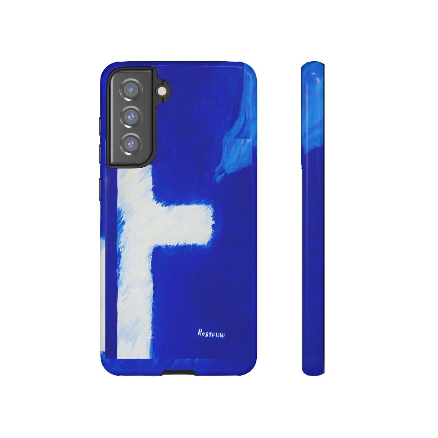 "Shadow Self - Premium Dual Layer Phone Case - Divine Cross"