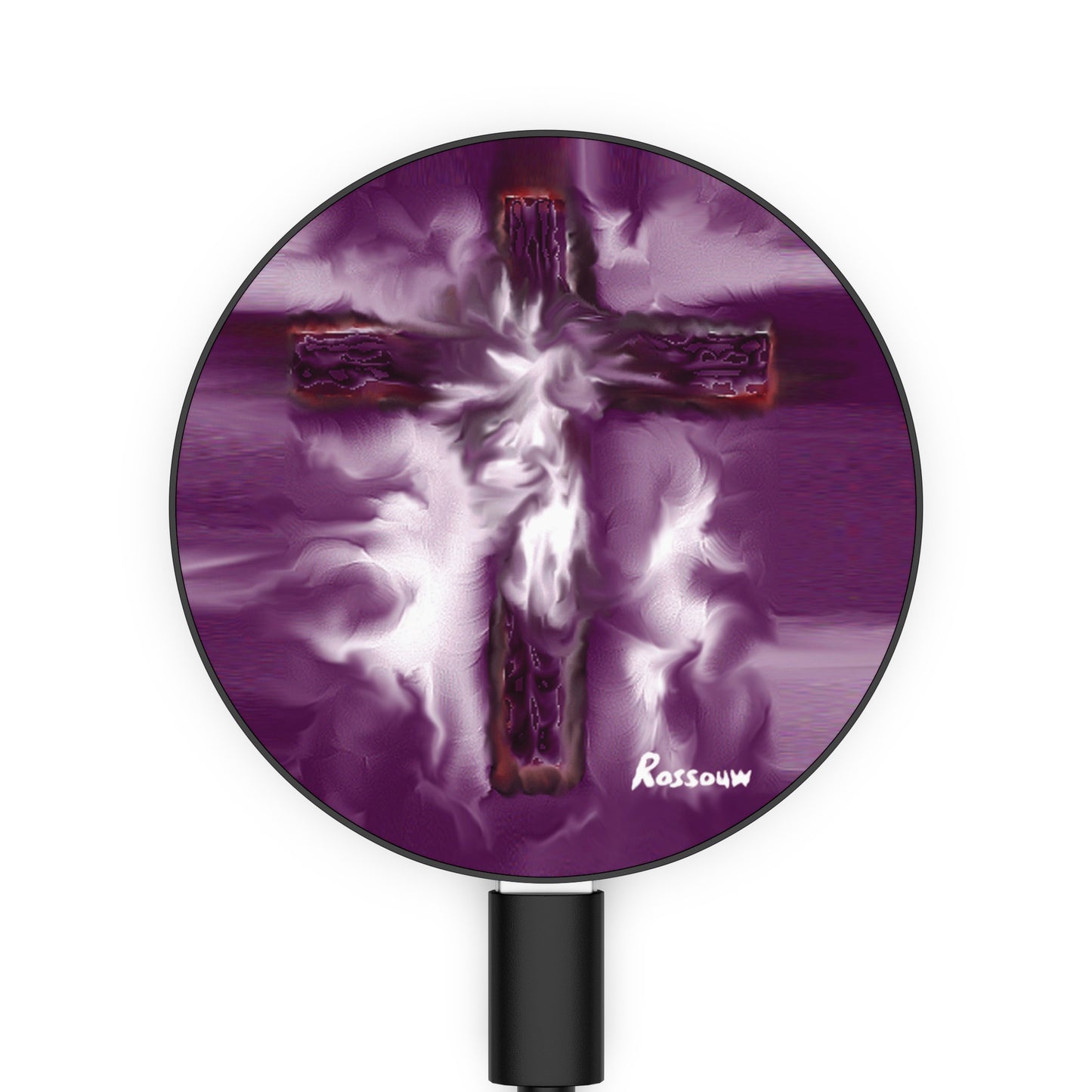 "Tears Of An Angel - Religious Art Magnetic Induction Charger"