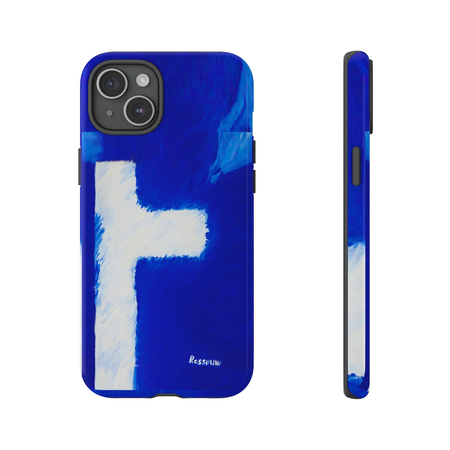 "Shadow Self - Premium Dual Layer Phone Case - Divine Cross"