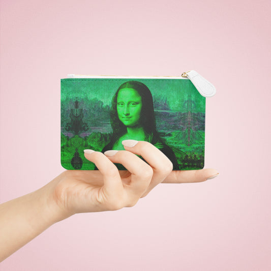 Mona Lisa (Green) Mini Clutch Bag: Fashion Trend