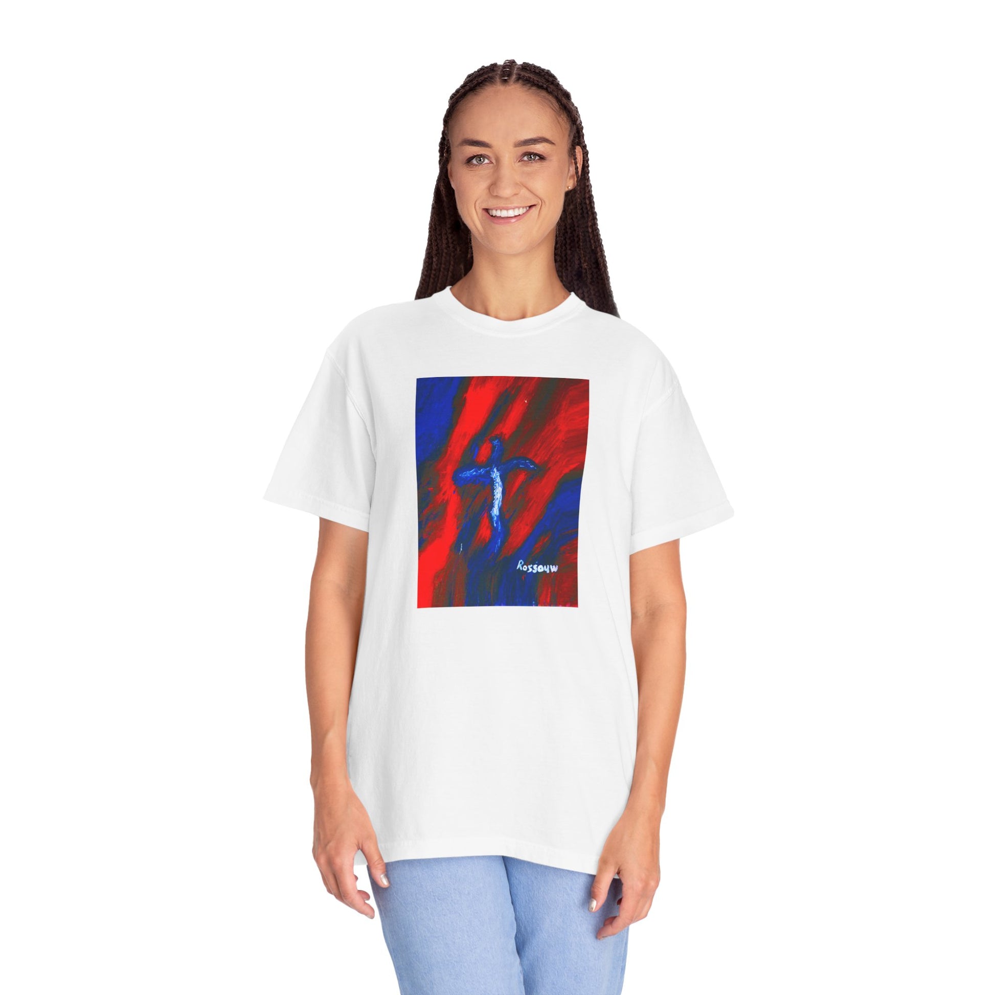 Shadow Dancer - Spiritual Art Unisex Dyed T-Shirt – Comfort Colors