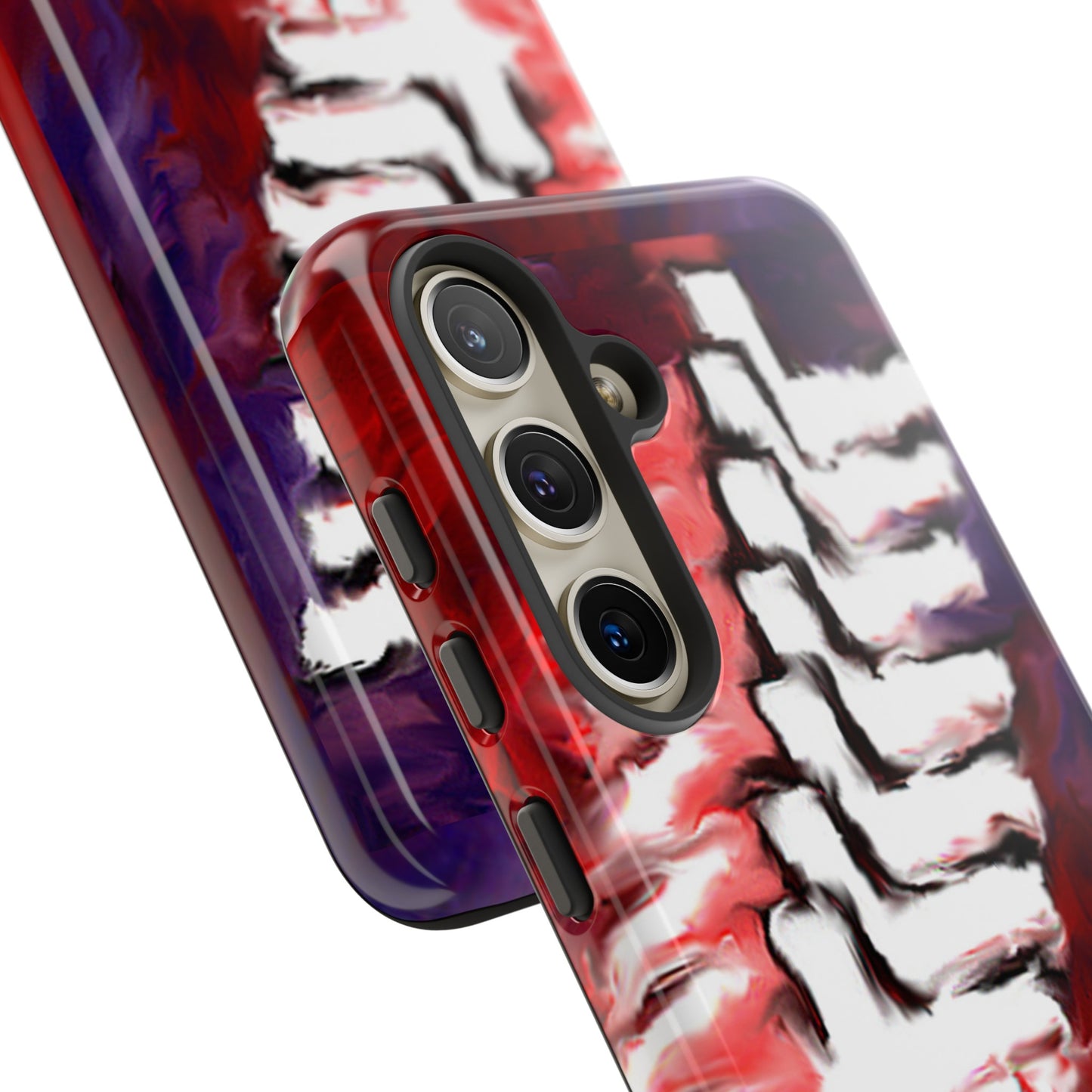 "Beyond The Shadows - Cross Phone Case With Dual Layer Protection"