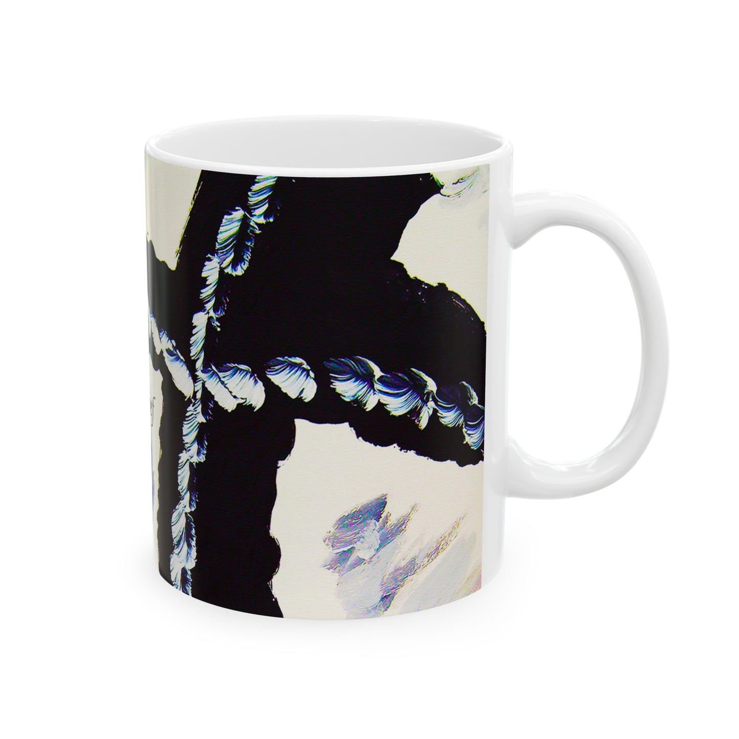 Tribal Chief - Inspirational Cross Art Ceramic Mugs – Start Your Day Right