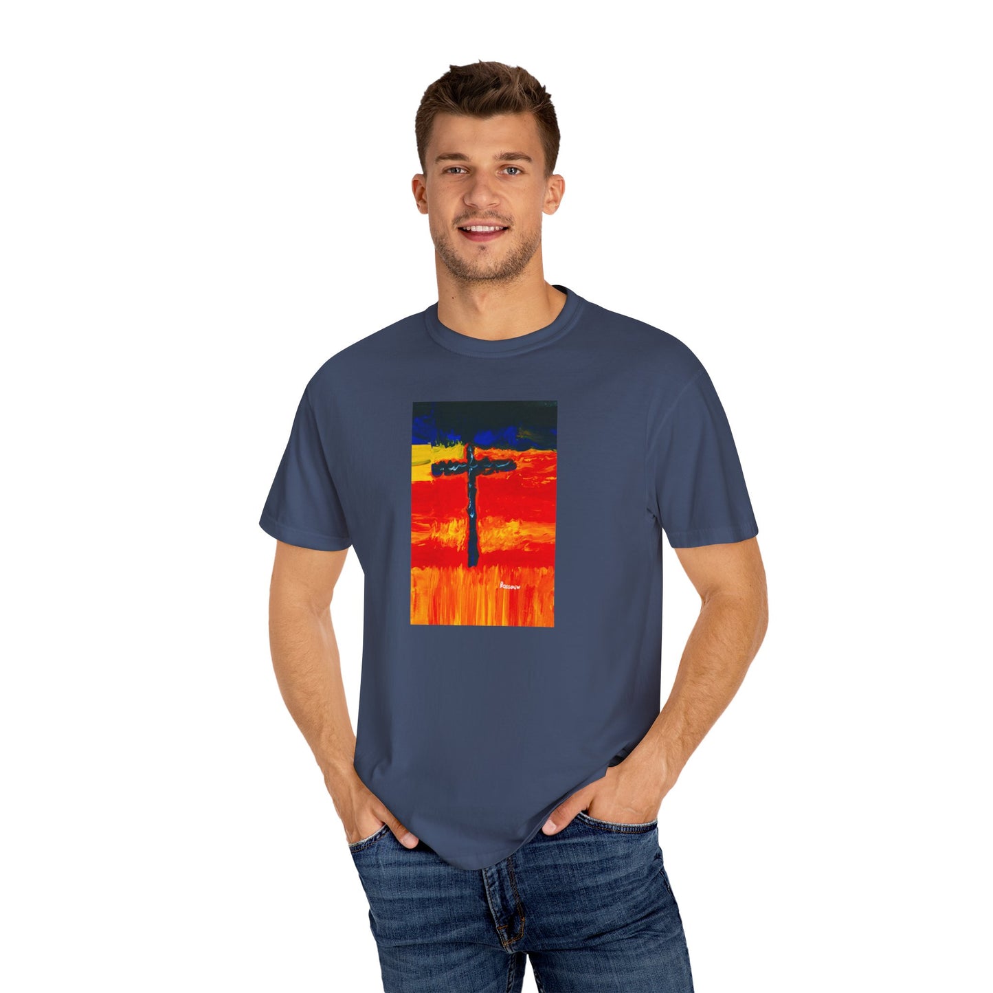 “Rainbow Warrior - Spiritual Art Unisex Dyed T-Shirt – Comfort Colors 1717"