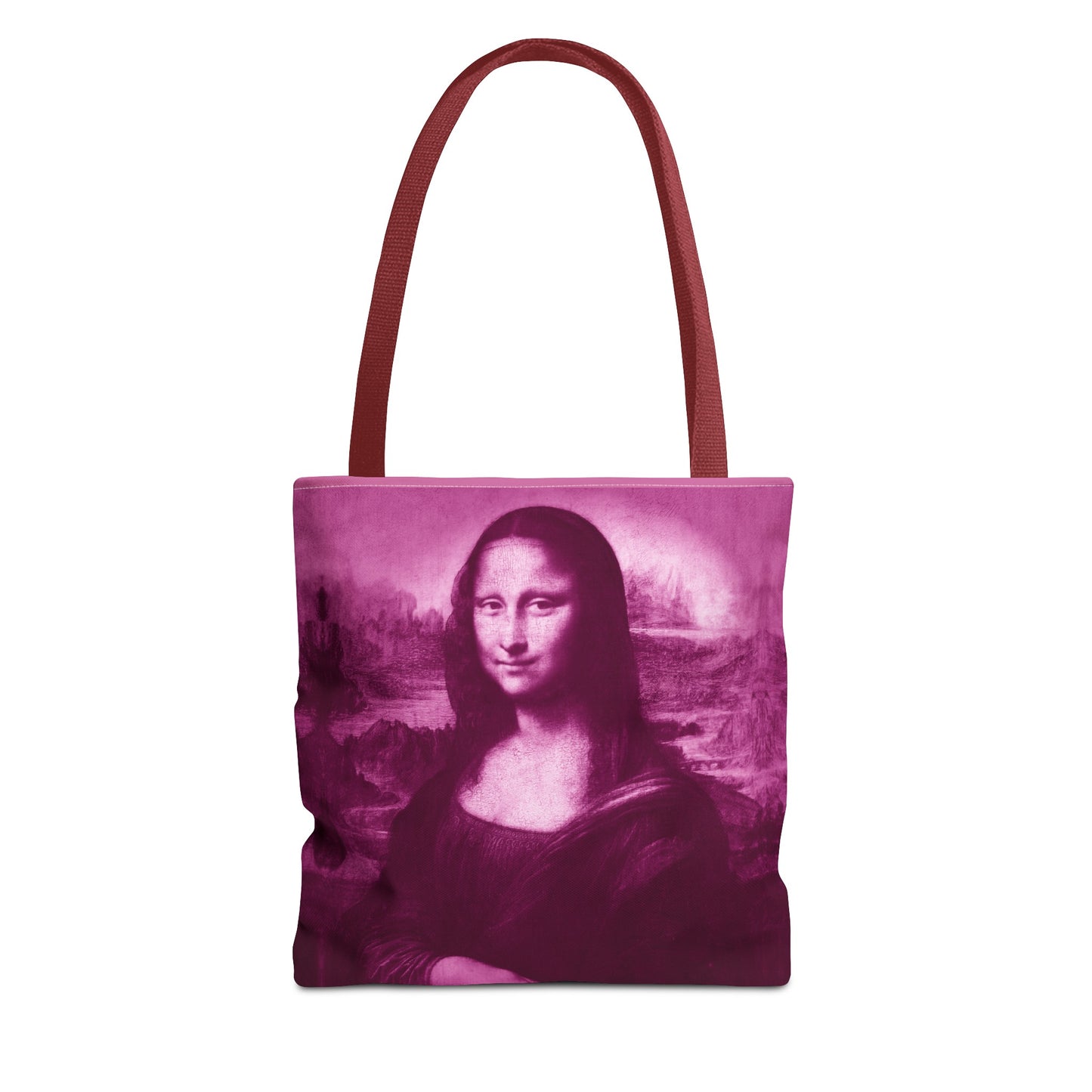 Mona Lisa (Pnk) Tote Bags: Stunning Designer Fashion